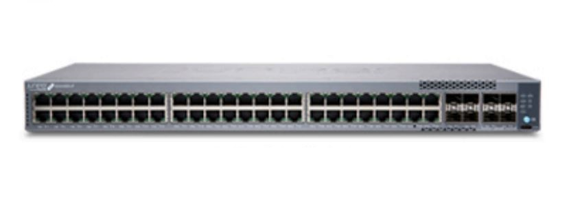 Juniper EX Series EX4100-48T - Switch - L3 - managed - 48 x 10/100/1000Base-T + 16 x 1Gb Ethernet + 4 x 1/10 Gigabit (Uplink)