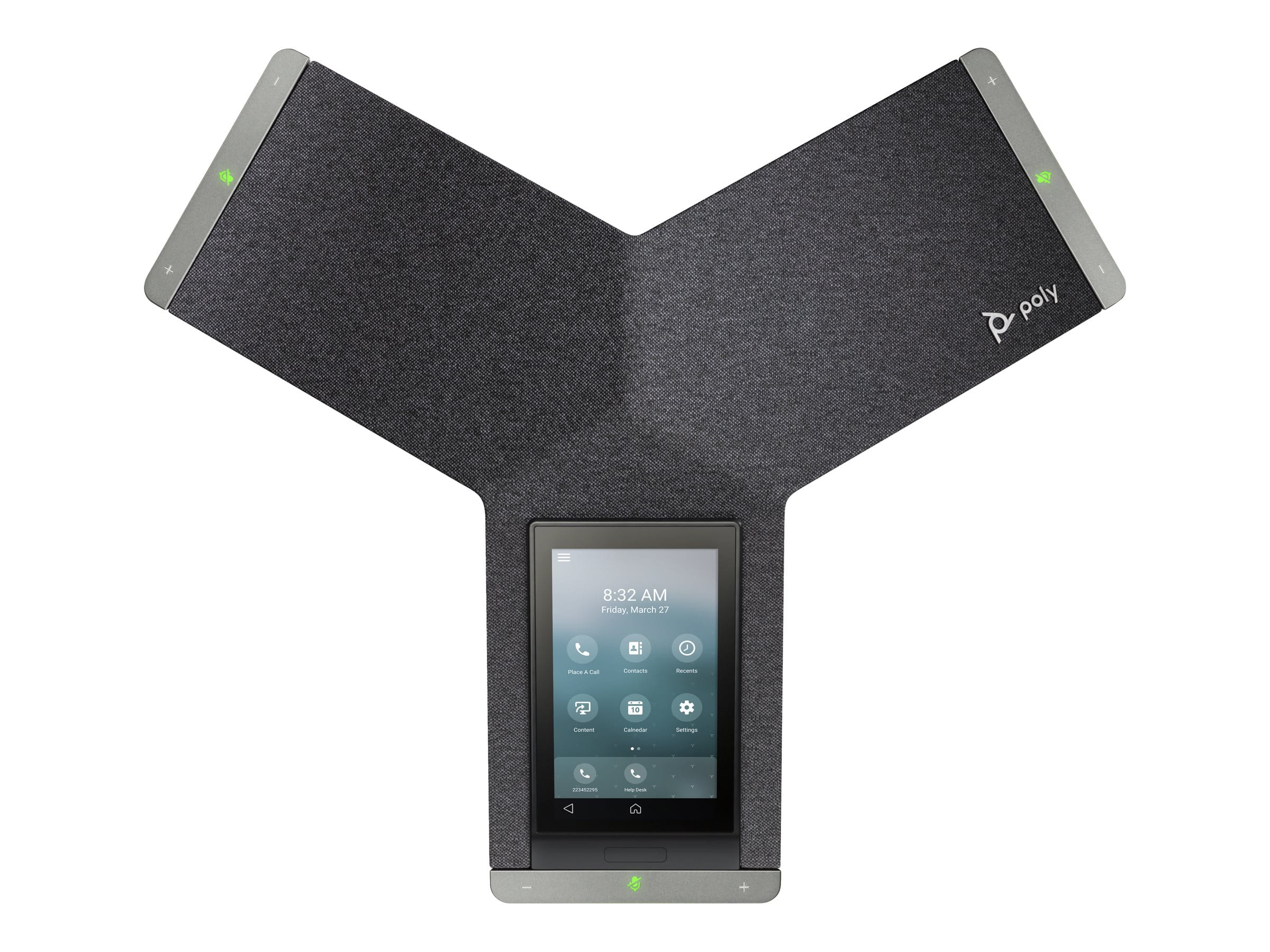 Poly Trio C60 - VoIP-Konferenztelefon - mit Bluetooth-Schnittstelle - IEEE 802.11a/b/g/n/ac (Wi-Fi)