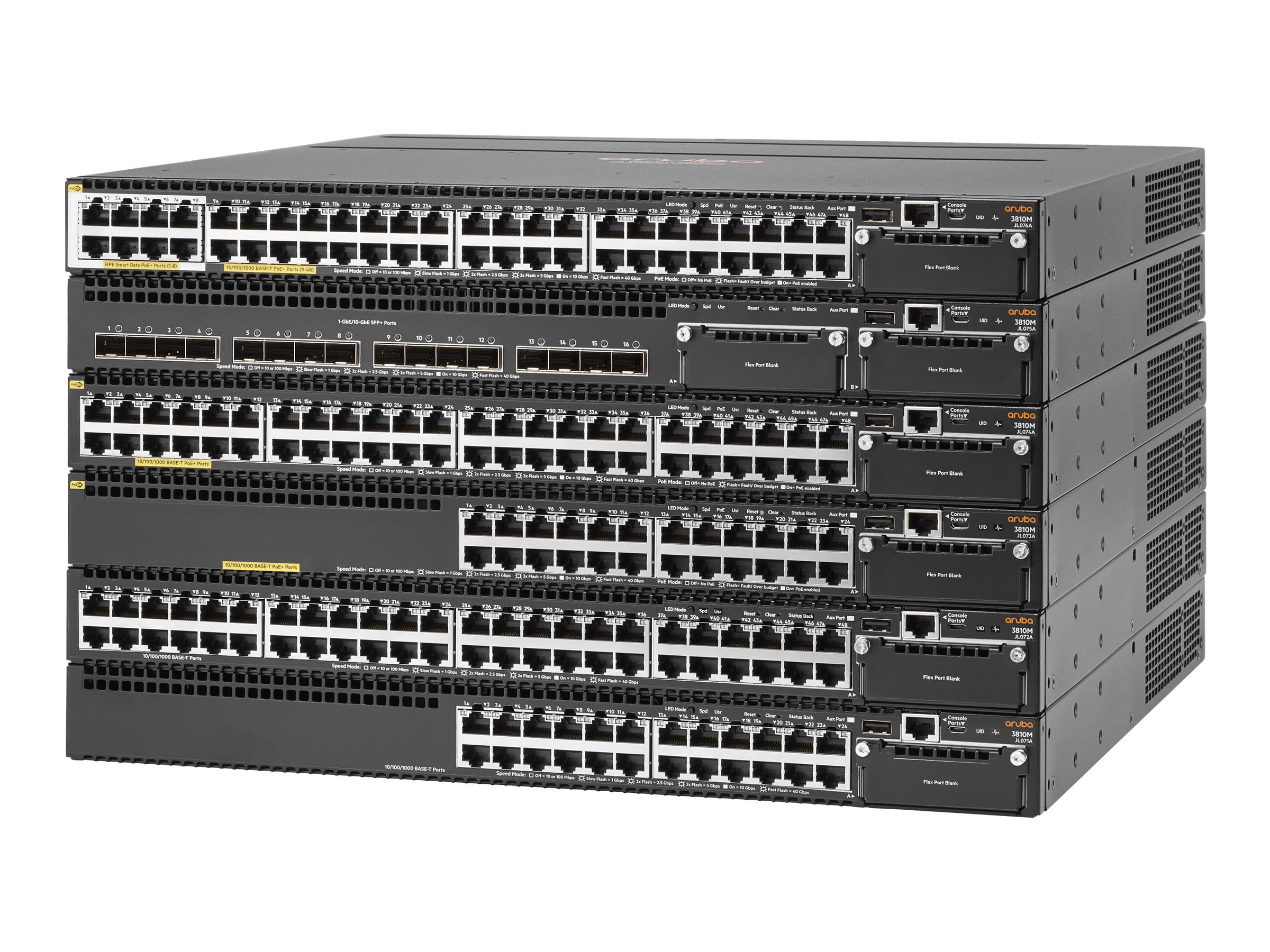 HPE Aruba Networking 3810M 16SFP+ 2-slot Switch - Switch