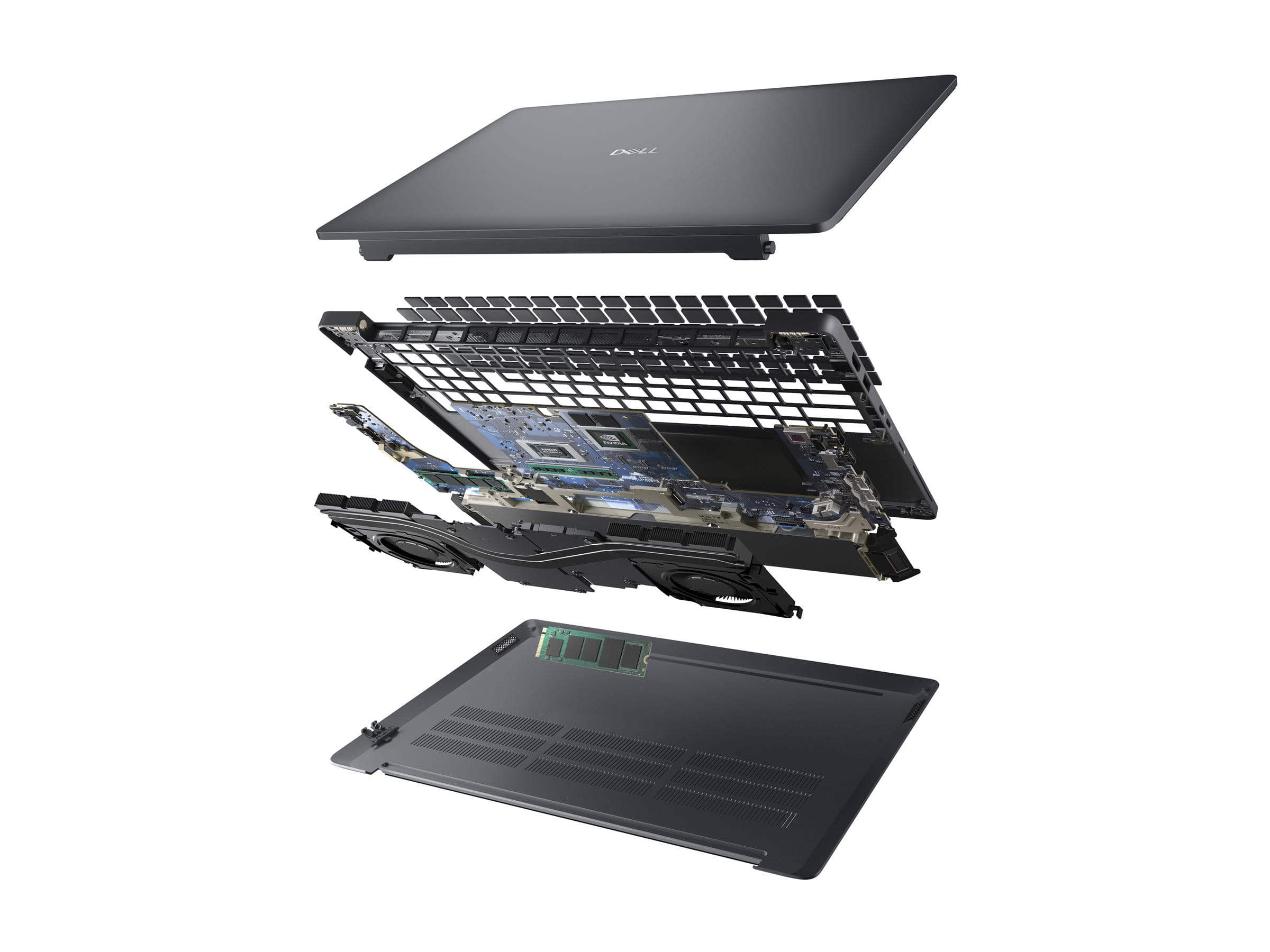 Dell Pro Max 16 MC16255 - AMD Ryzen AI 7 PRO 350 - Win 11 Pro - RTX PRO 500 Blackwell - 32 GB RAM - 512 GB SSD SED, NVMe - 40.646 cm (16")