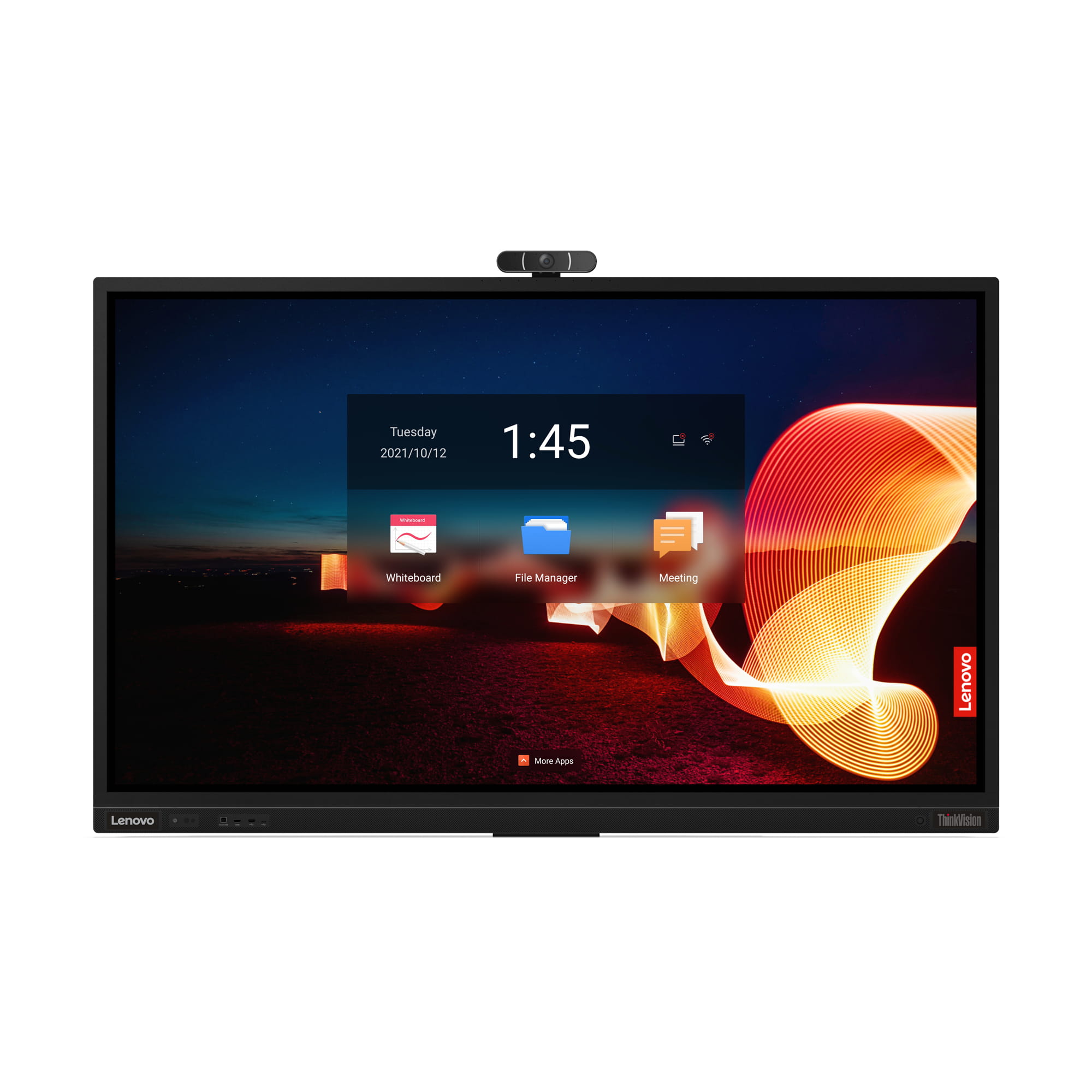Lenovo ThinkVision T75 - 190 cm (75") Diagonalklasse LCD-Display mit LED-Hintergrundbeleuchtung - interaktiv - mit Touchscreen (Multitouch)