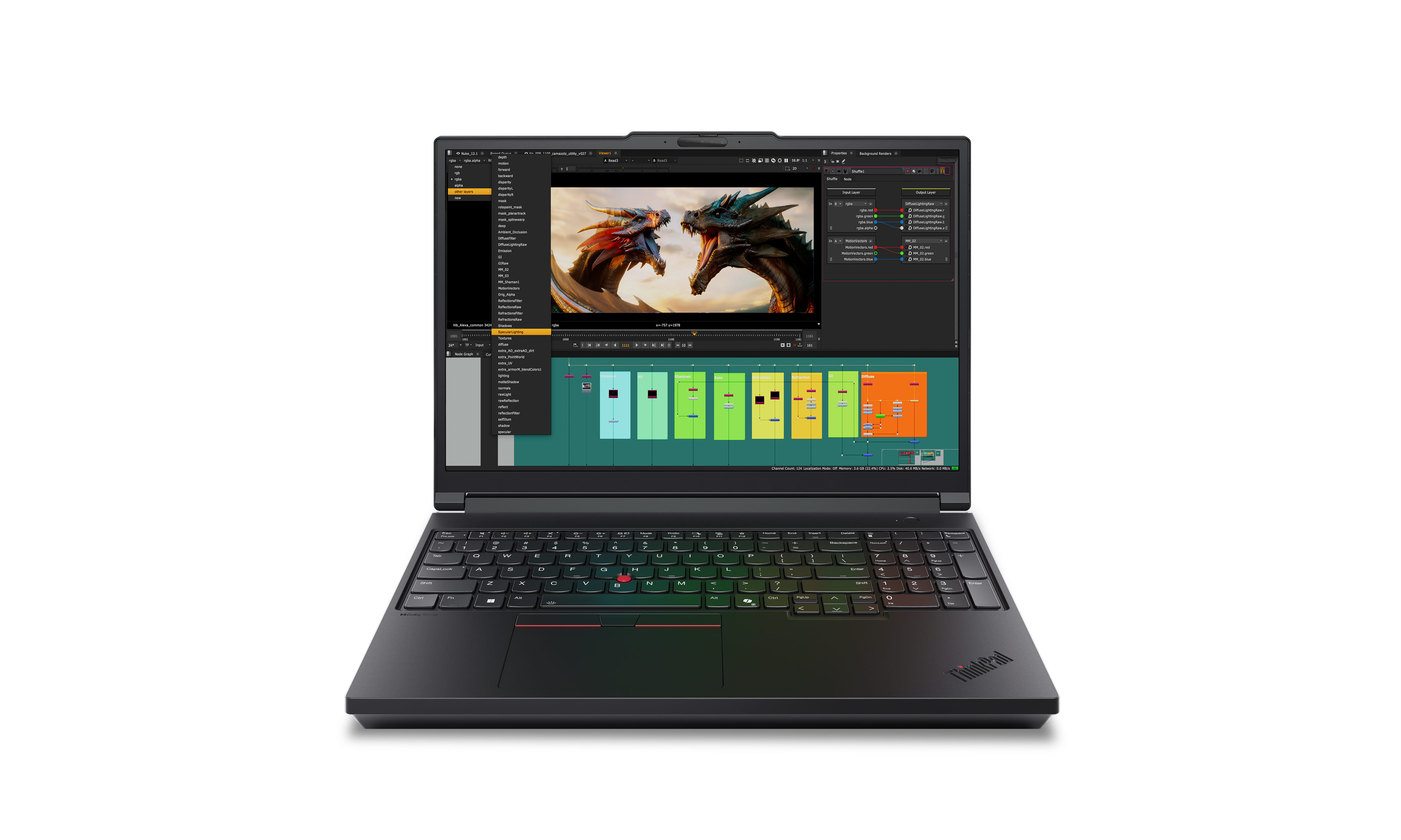 Lenovo ThinkPad T16g Gen 3 21V5 - Intel Core Ultra 9 275HX / 2.7 GHz - Win 11 Pro - GeForce RTX 5080 - 64 GB RAM - 1 TB SSD, NVMe, Performance - 40.6 cm (16")