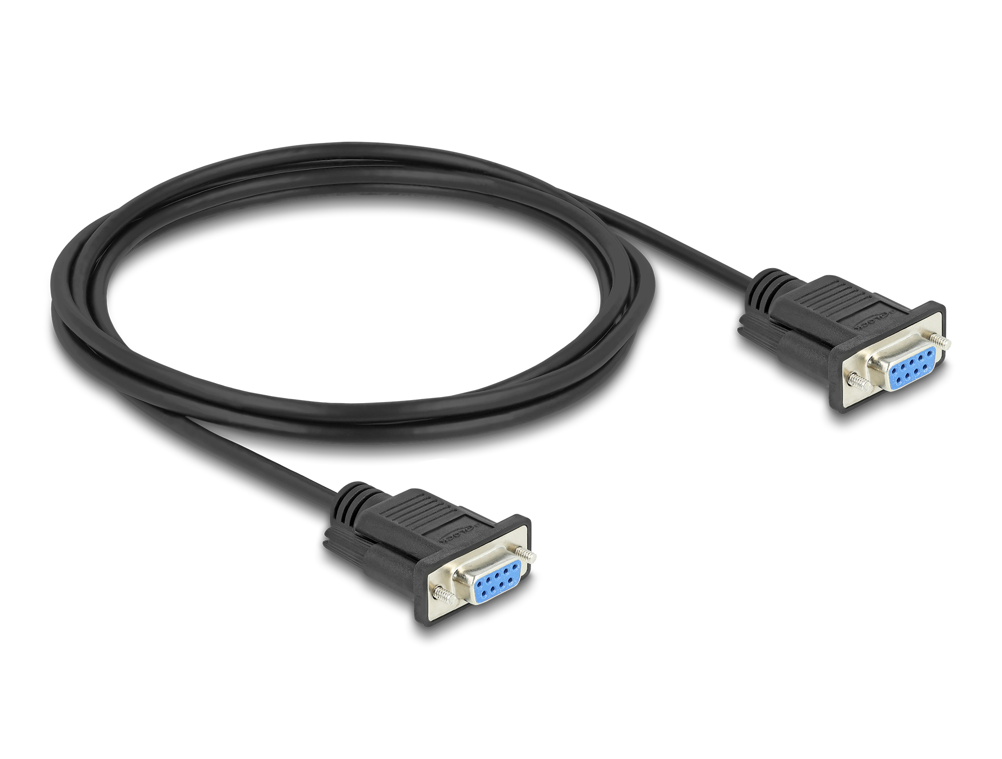 Delock Kabel seriell - DB-9 (W) zu DB-9 (W)