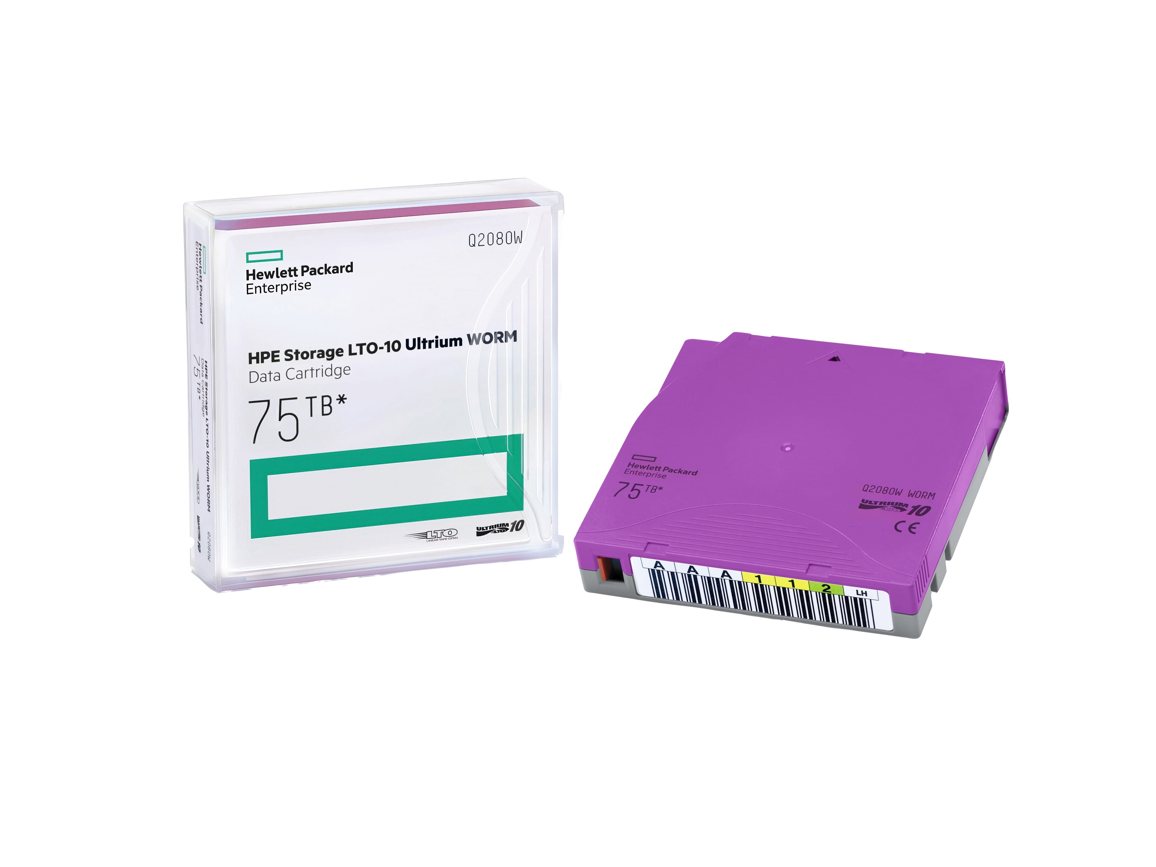 HPE Storage LTO-10 Ultrium WORM Custom Labeled