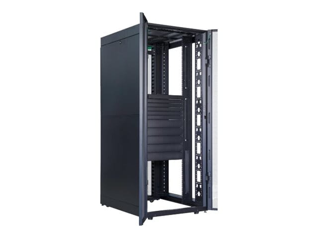 APC Easy Rack - Rack-Zubehörkanal (vertikal) - Schwarz - 48U (Packung mit 2)