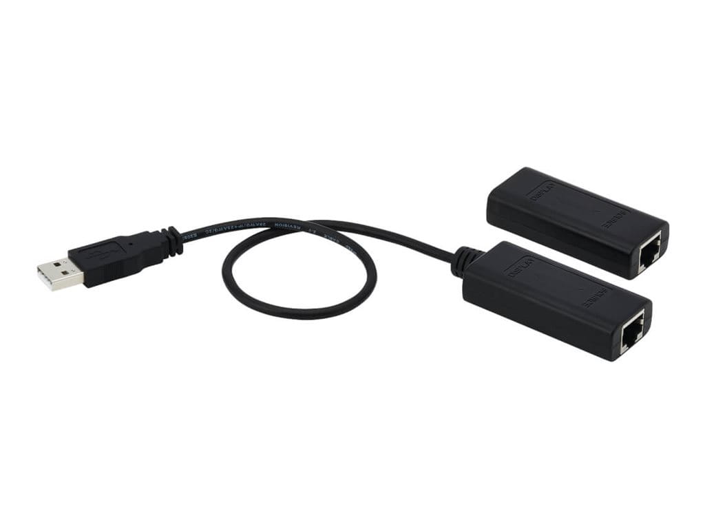 Tripp Eaton Tripp Lite Series USB over Cat5/Cat6 Extender Kit 1-Port with Power over Cable - USB 2.0, Up to 164 ft. (50 m)