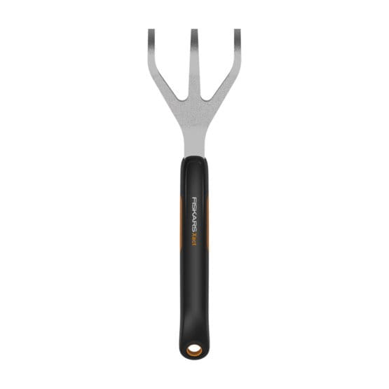 Fiskars Xact, Handkultivator, Edelstahl, Schwarz, Edelstahl, 92 mm, 323 mm, 62 mm