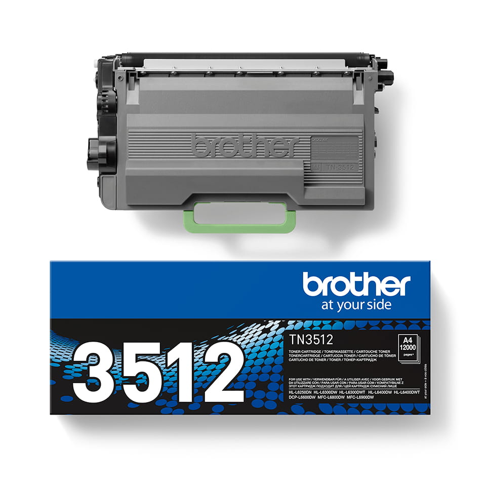 Brother TN3512 - Schwarz - original - Tonerpatrone