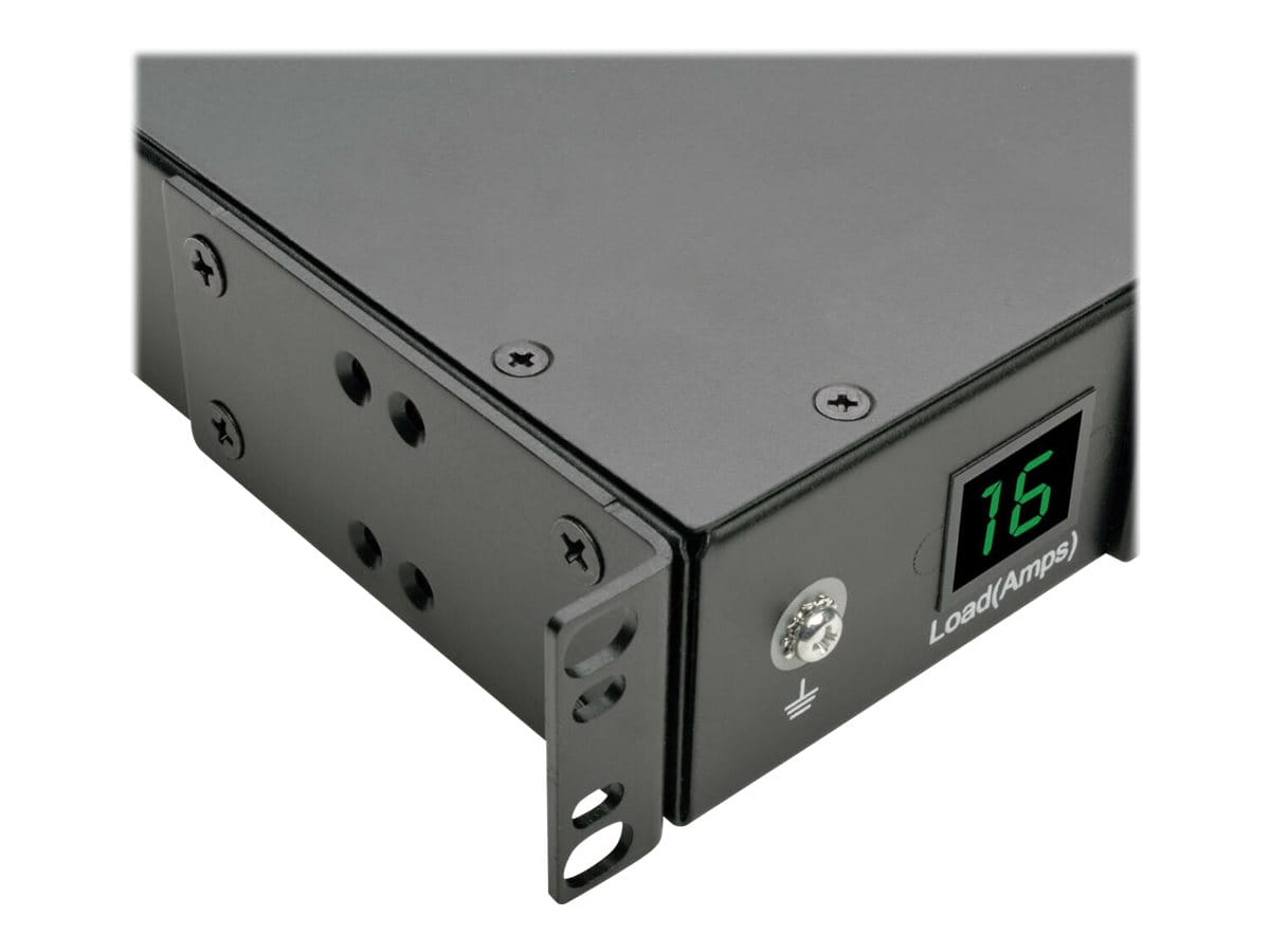 Tripp Eaton Tripp Lite Series PDU Metered 200V-240V 16A IEC-309 8 C13; 2 C19 Horizontal 1URM - Horizontal rackmount - Stromverteilungseinheit (Rack - einbaufähig)