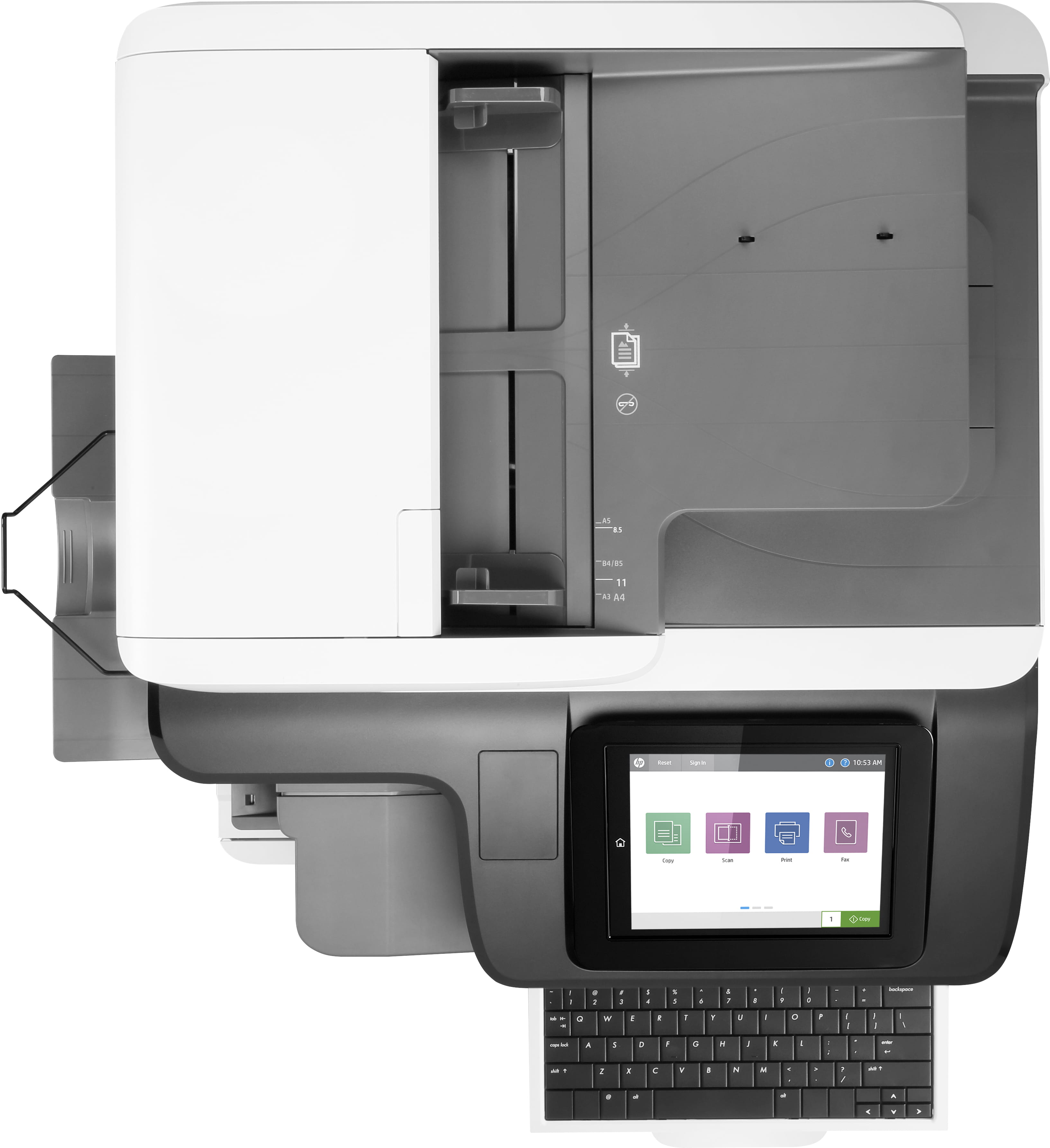 HP LaserJet Enterprise Flow MFP M776zs - Multifunktionsdrucker - Farbe - Laser - 297 x 864 mm (Original)