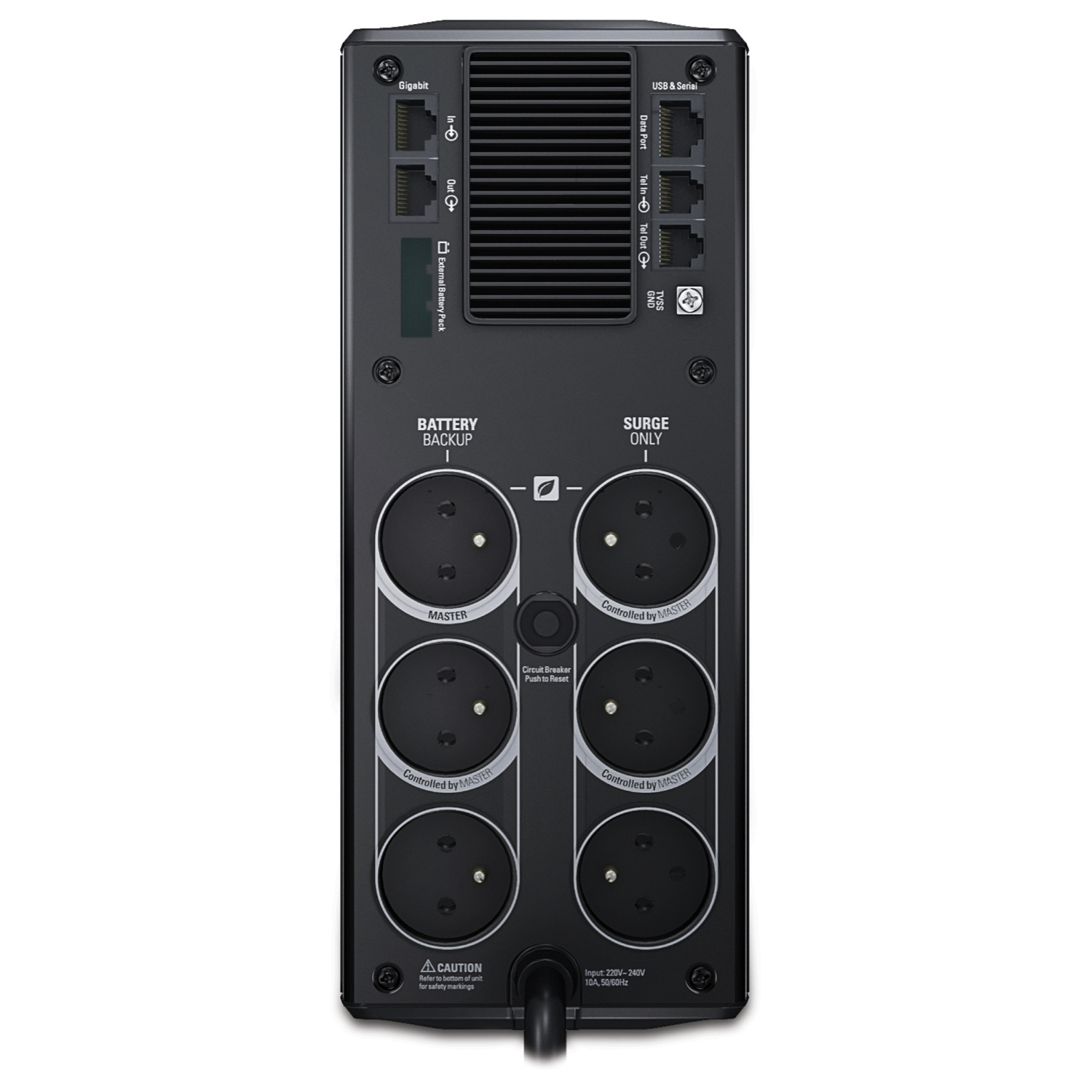 APC Back-UPS Pro 1500 - USV - Wechselstrom 230 V - Line-Interactive-USV