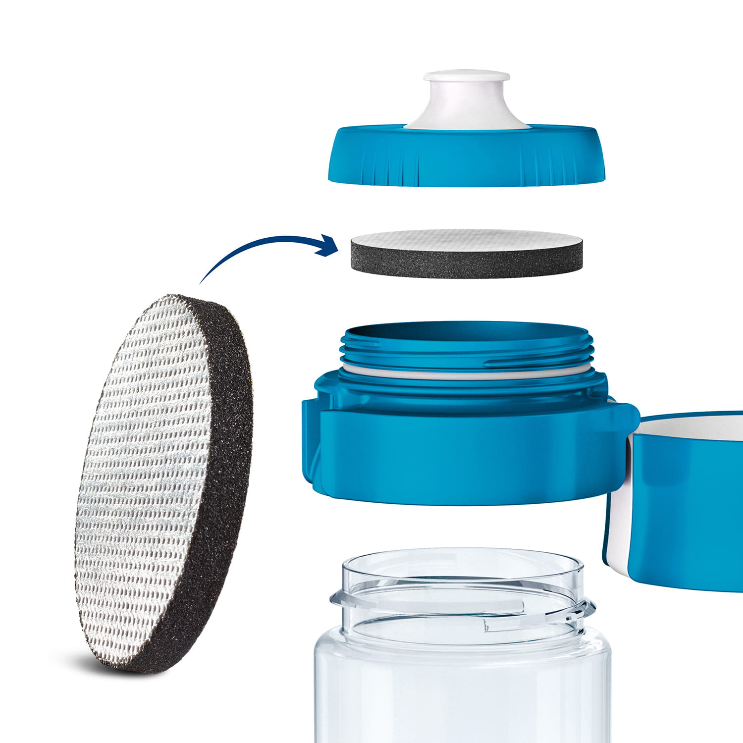 BRITA Fill&Go Vital - Wasserfilterflasche - Grösse