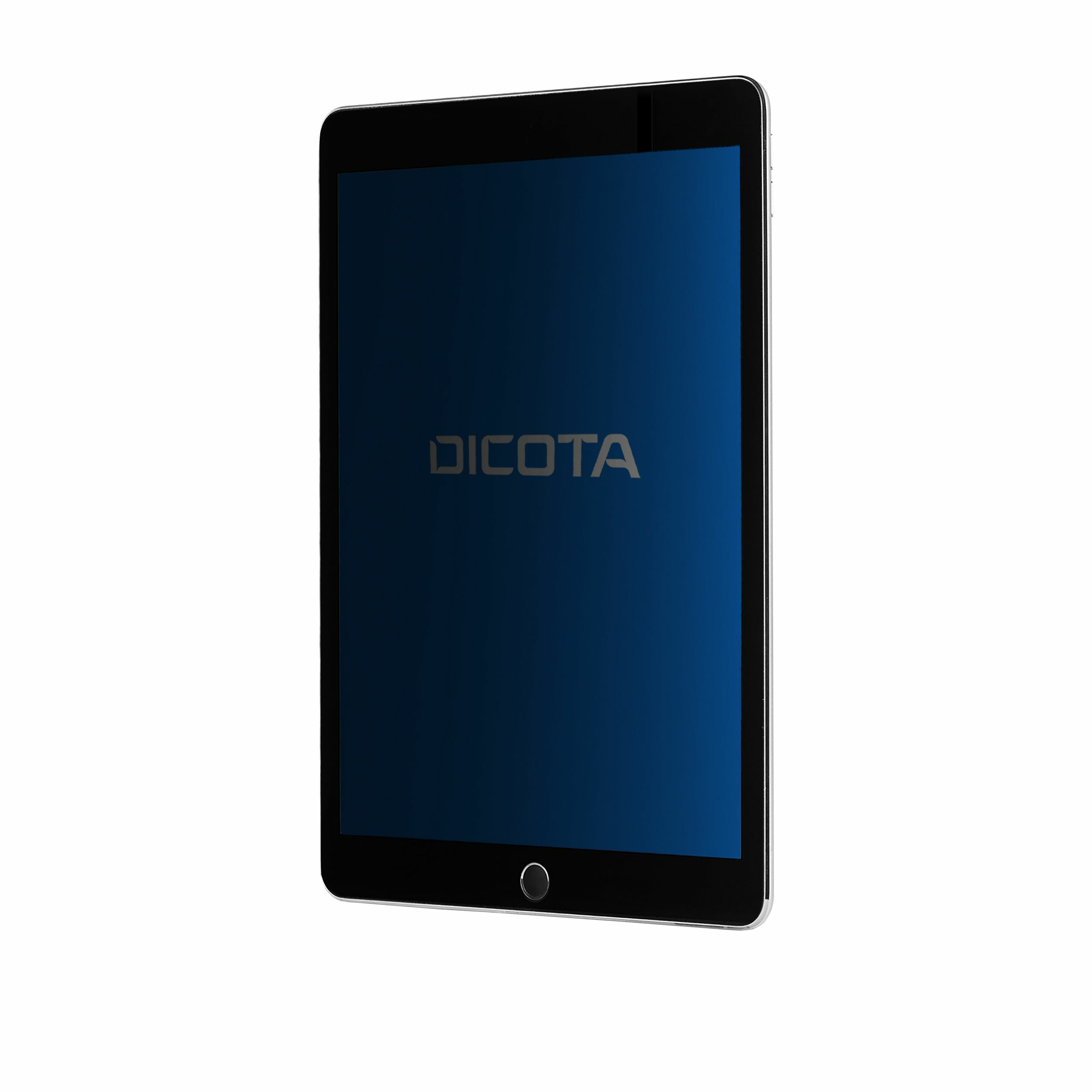 Dicota Secret - Bildschirmschutz für Tablet - mit Sichtschutzfilter - 2-Wege - klebend - 10.2" - Schwarz - für Apple 10.2-inch iPad (7. Generation, 8. Generation, 9. Generation)