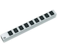 Bachmann Steckdosenleiste (Rack - einbaufähig) - Ausgangsanschlüsse: 9 (power IEC 60320 C13)