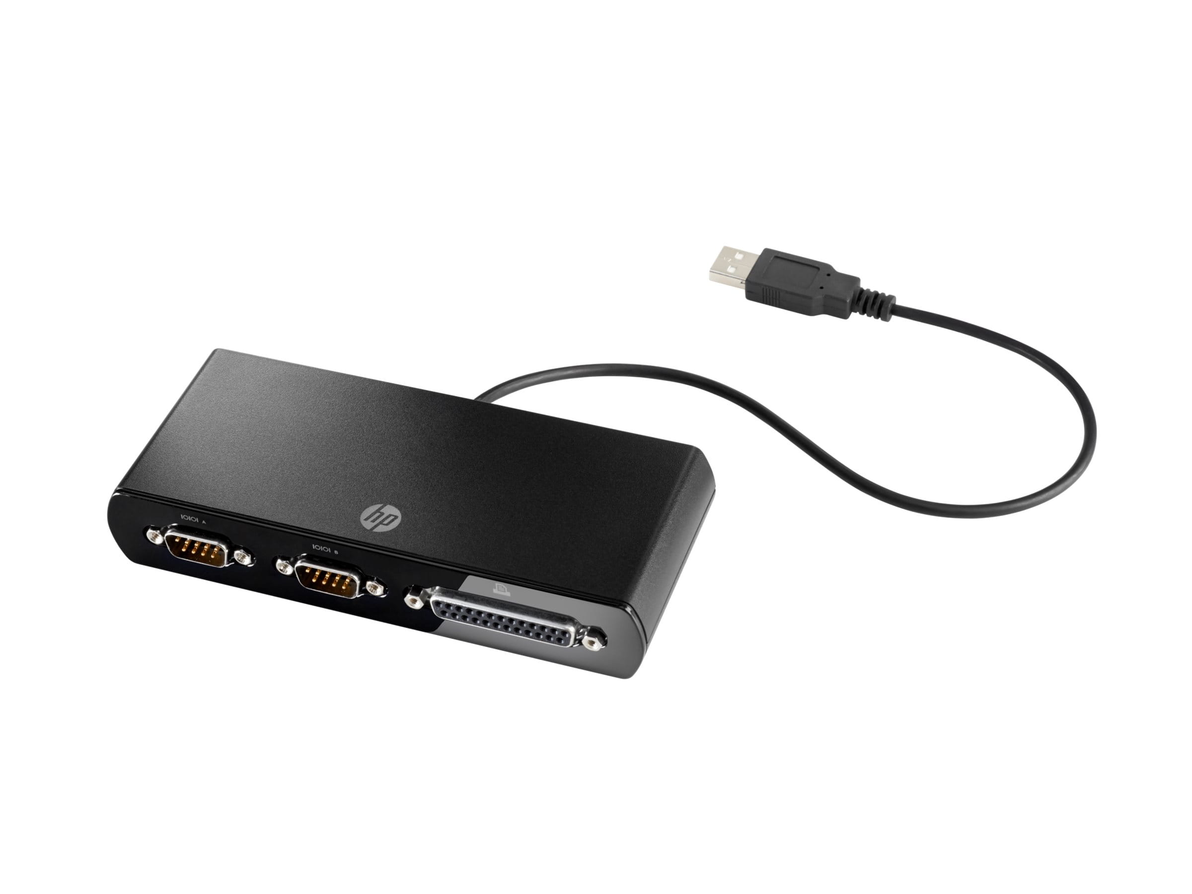 HP  Serieller Adapter - USB - RS-232 x 1 - Schwarz