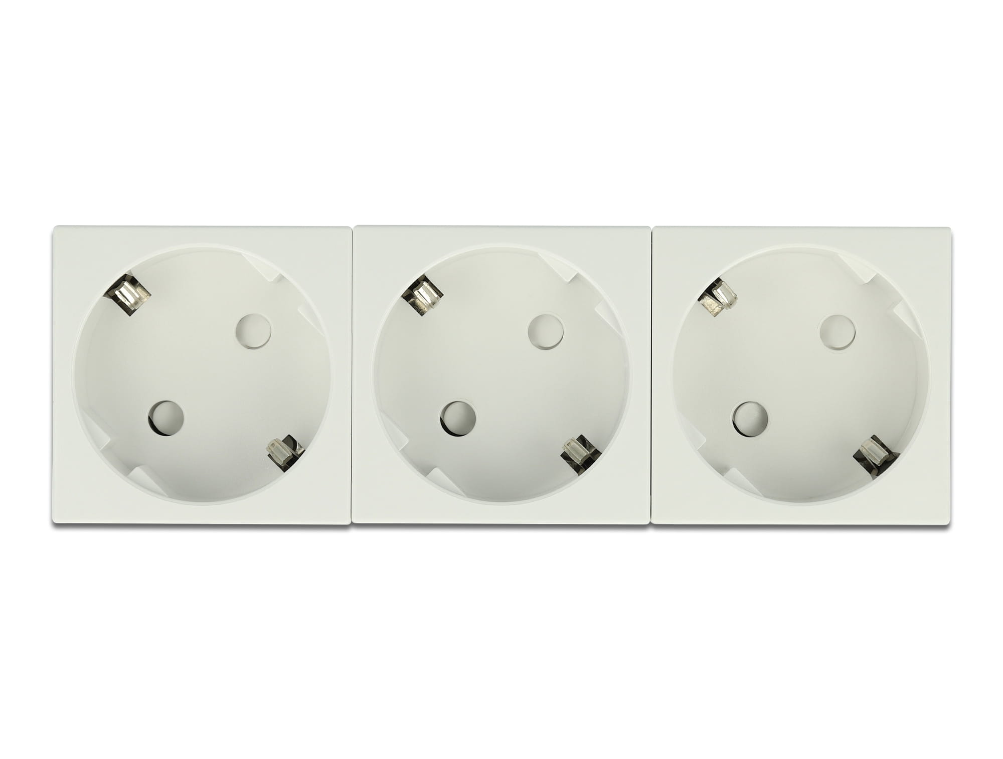Delock Easy 45 - Steckdose - 2P - Typ F - mit