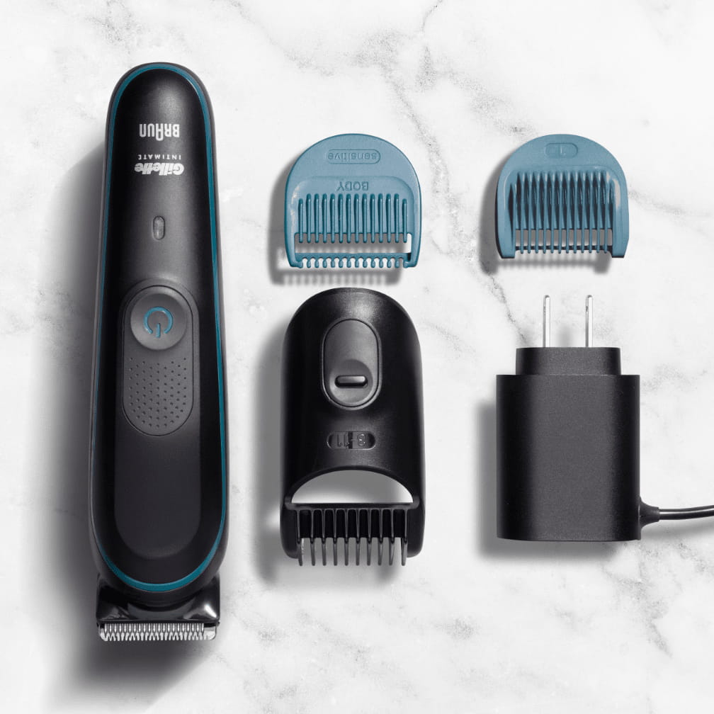 Gillette INTIMATE i5, Schwarz, Rechteck, Akku, 100 min, Integrierte Batterie, Lithium-Ion (Li-Ion)