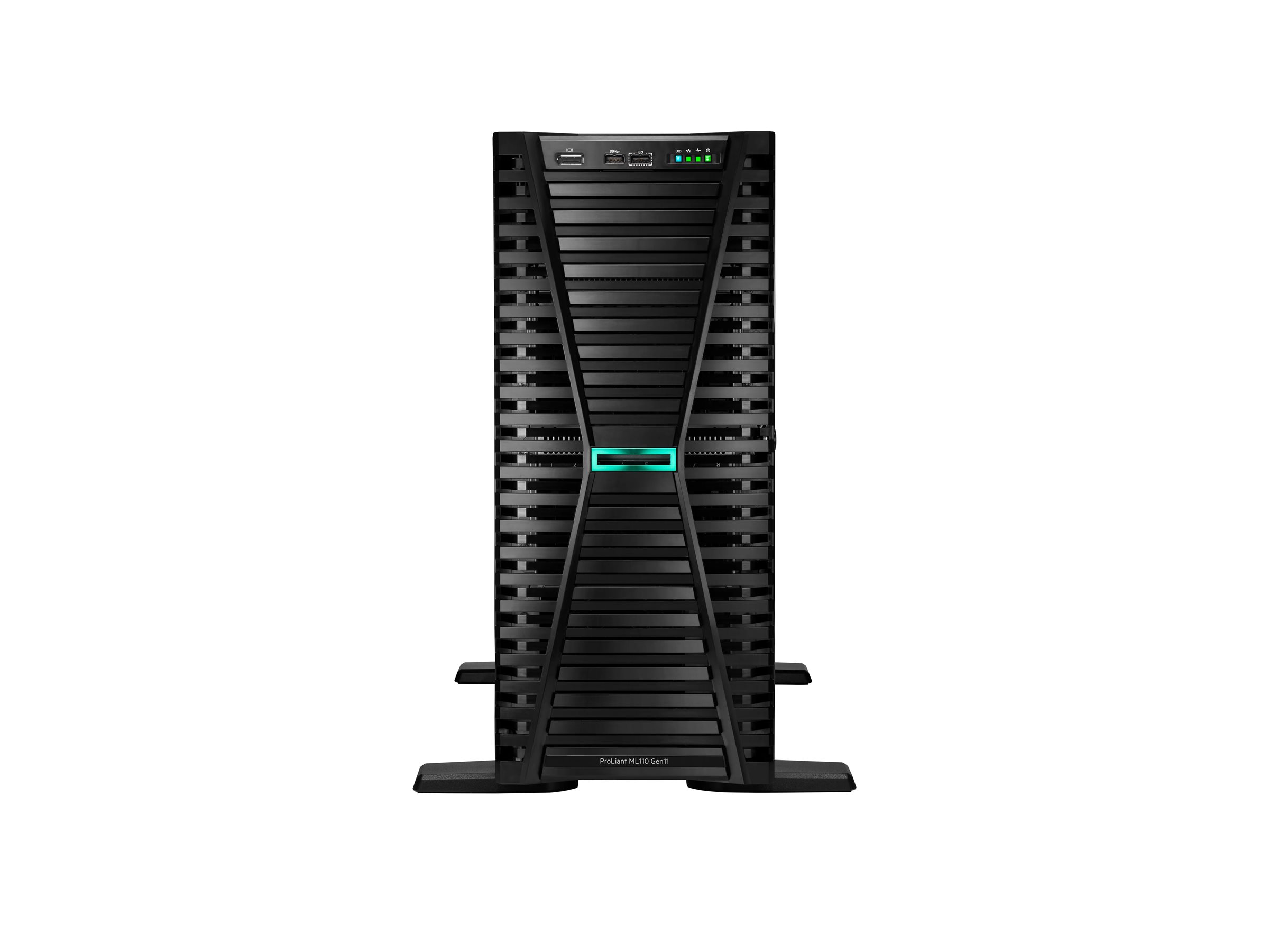 HPE ProLiant ML110 Gen11 - Server - Tower - 4.5U - 1-Weg - 1 x Xeon Gold 5416S / 2 GHz - RAM 64 GB - SATA/SAS/NVMe - Hot-Swap 6.4 cm (2.5")