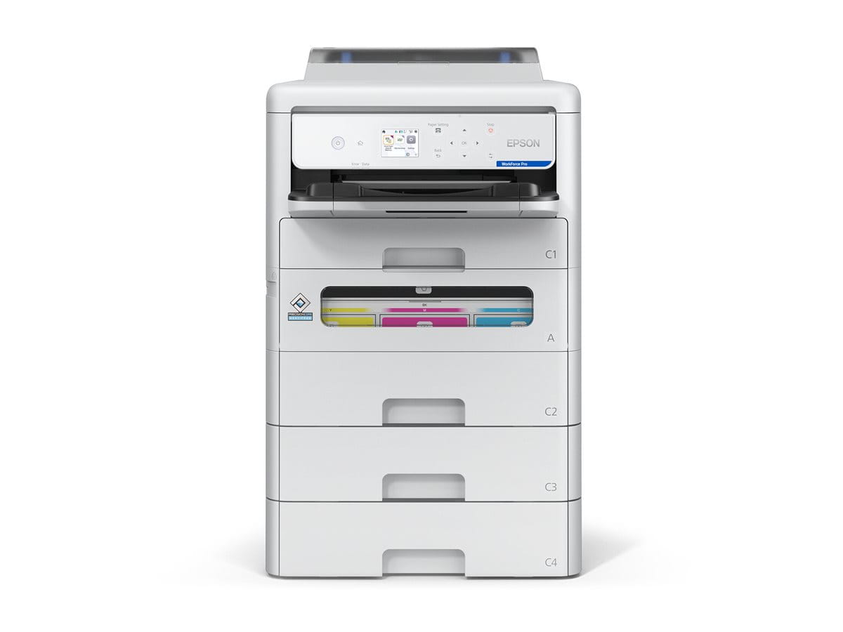 Epson WorkForce Pro EP-C800RDW - Drucker - Farbe - Duplex - Tintenstrahl - A4/Legal - 4800 x 1200 dpi - bis zu 25 Seiten/Min. (einfarbig)/