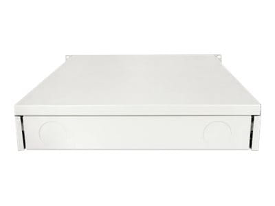 Intellinet 19" Storage Drawer, 2U, Lockable, 466mm Depth, Grey - Rack Storage Drawer - Grau, RAL 7035 - 2U - 48.3 cm (19")