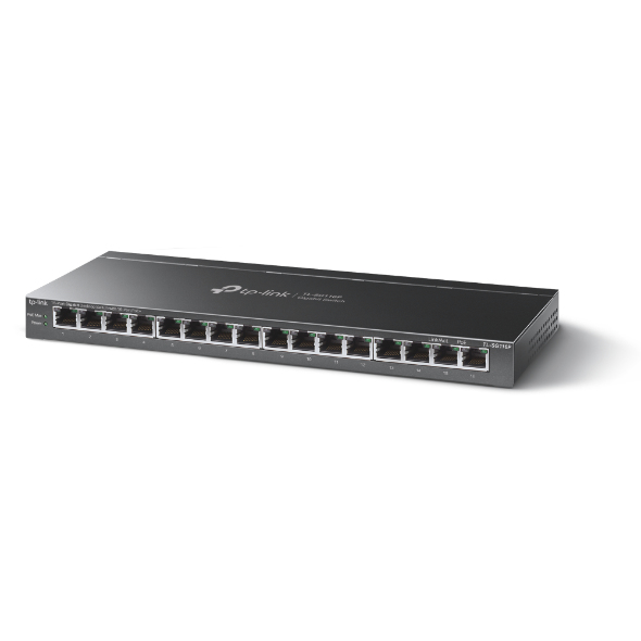 TP-LINK TL-SG116P V1 - Switch - unmanaged - 16 x 10/100/1000 (PoE+)