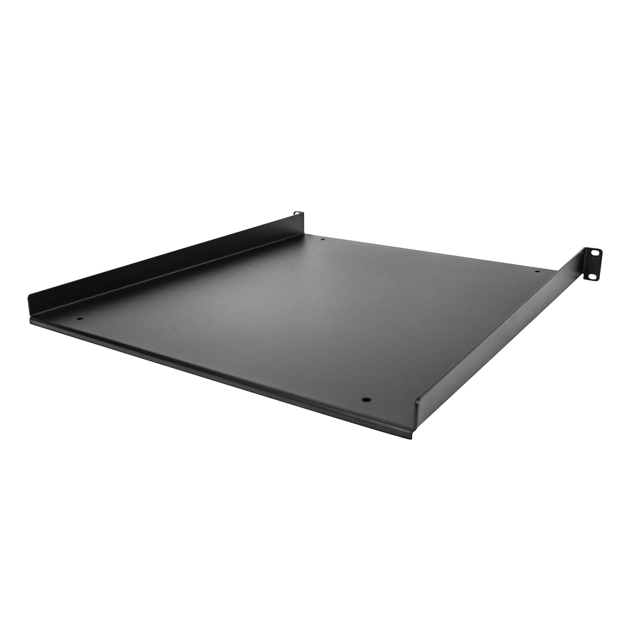 StarTech.com 1HE 19 Zoll Fachboden für netzwerk schrank - Freitragende Rack ablage für Serverschrank/Rack - Frontmontage - Belastbarkeit 25kg - 50cm tiefe Rackablage (SHELF-1U-20-FIXED-S)