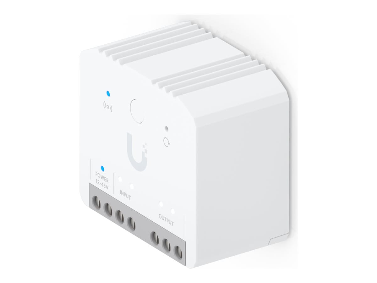 Ubiquiti USL-Relay, Schnittstellenrelais, Weiß, 2 Kanäle, 10 A, Status, 12 - 48 V