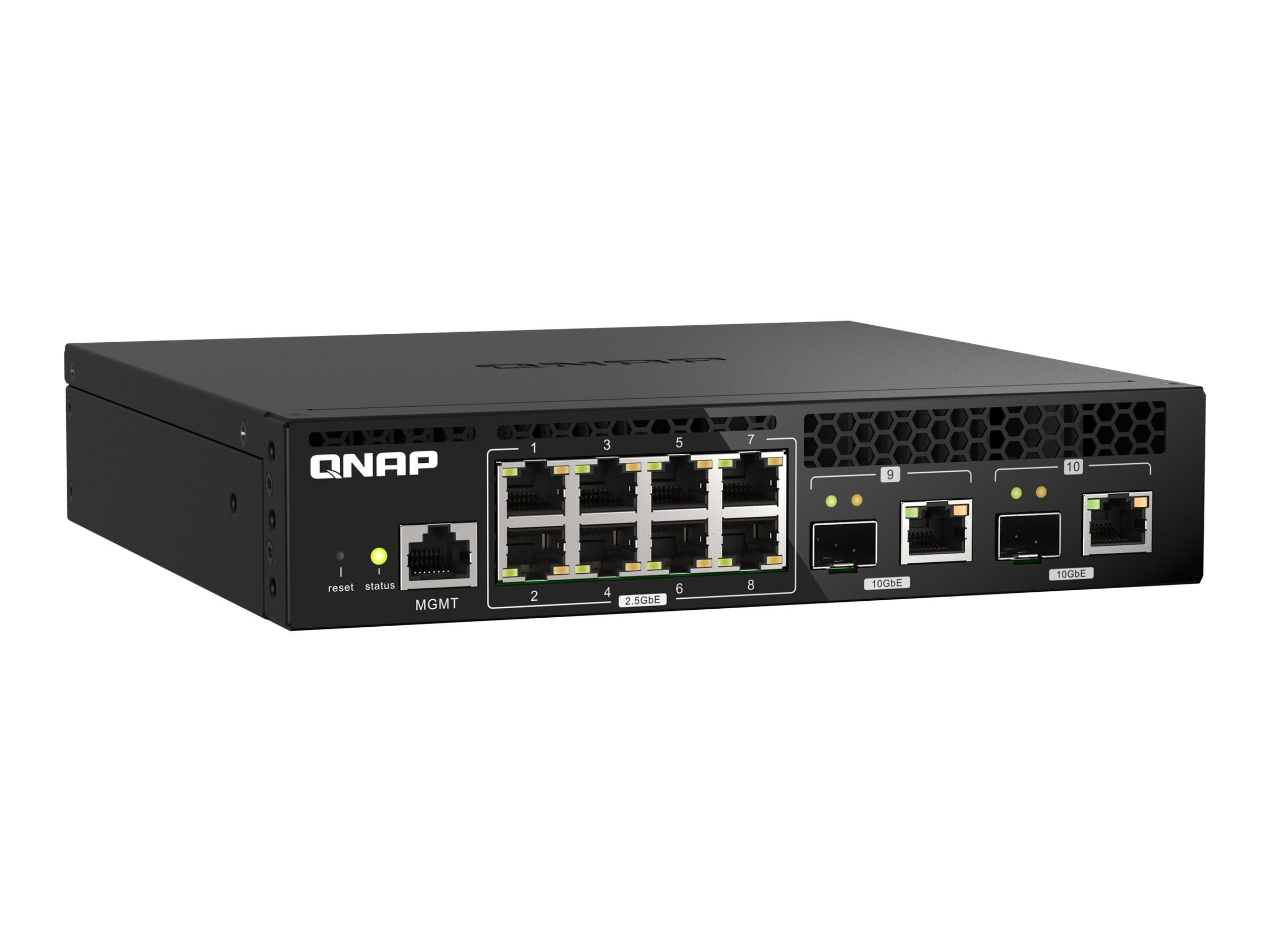 QNAP QSW-M2108R-2C - Switch - managed - 8 x 2.5GBase-T