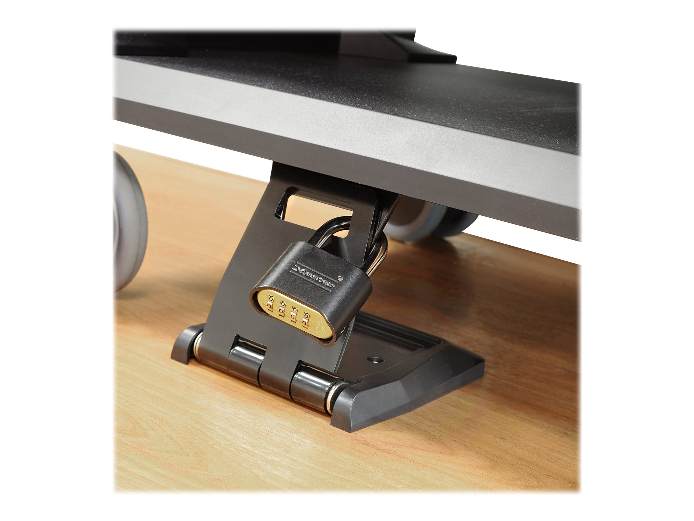 Ergotron Security Bracket kit, Schwarz, Stahl, 4 Ziffern, 1,54 kg, 192 x 168 x 78 mm, 1,9 kg