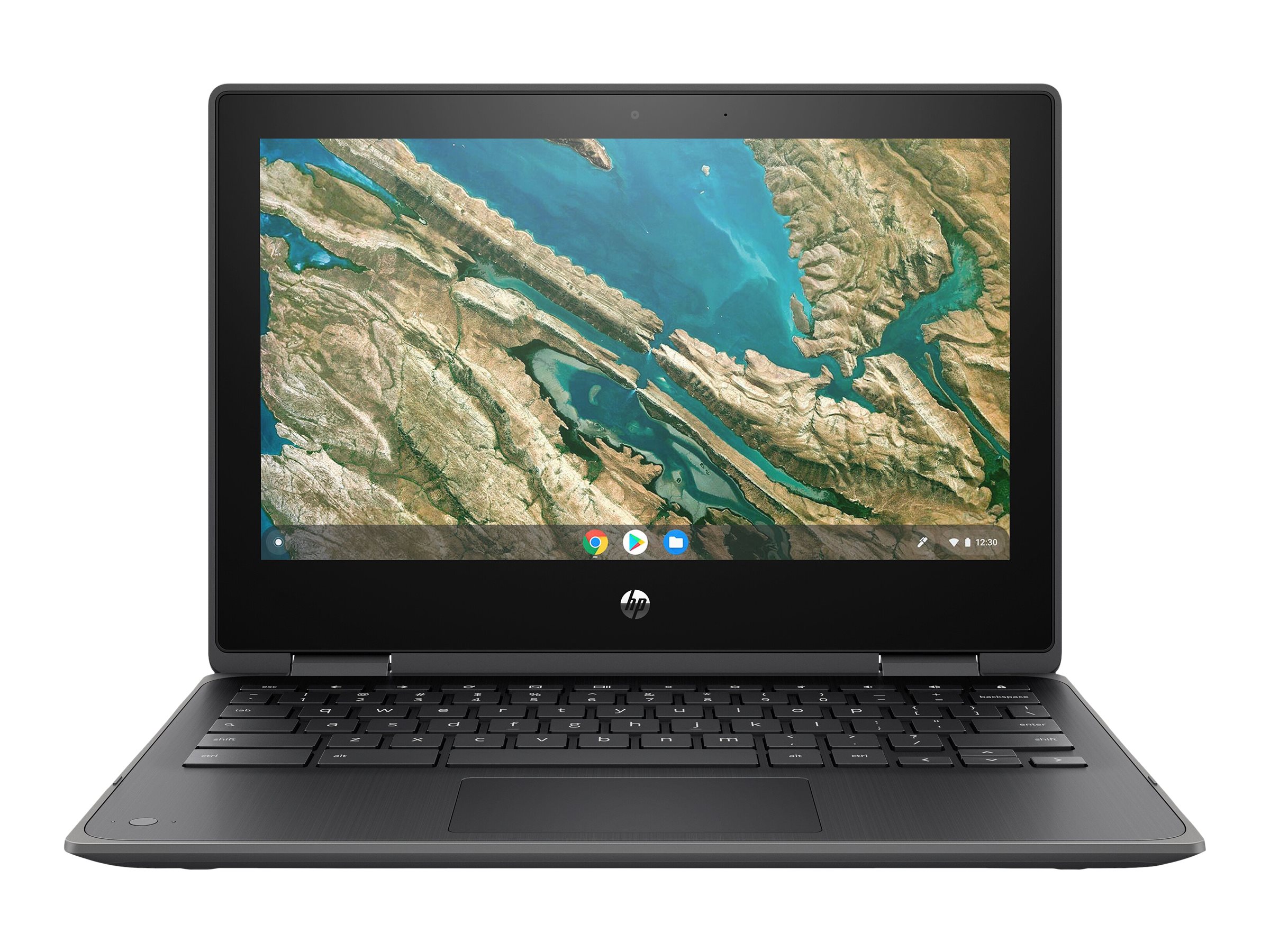 HP Chromebook x360 11 G3 Education Edition - Flip-Design - Intel Celeron N4120 / 1.1 GHz - Chrome OS - UHD Graphics 600 - 8 GB RAM - 64 GB eMMC - 29.46 cm (11.6")
