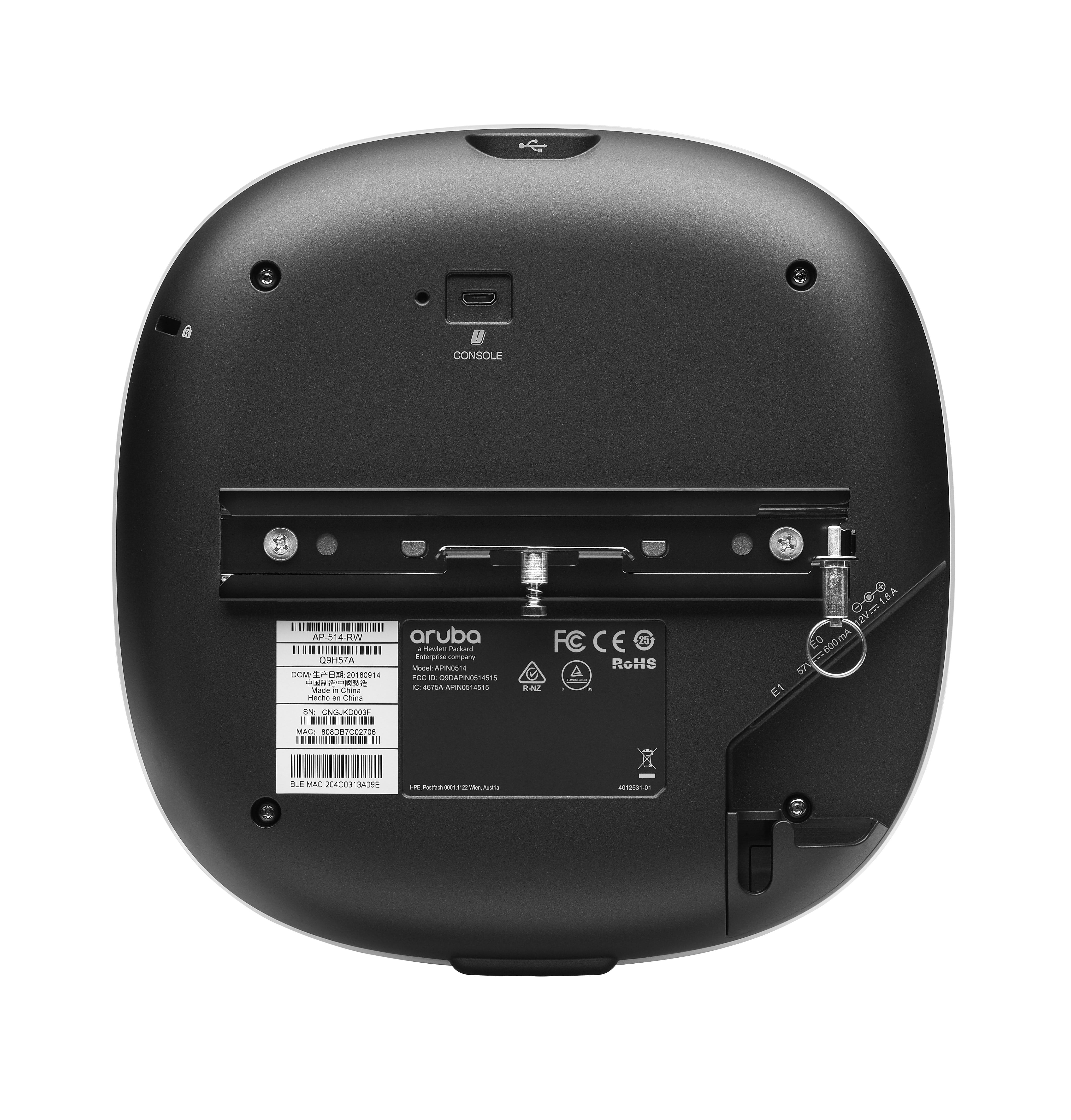 HPE Aruba Networking AP-514 (RW) - Accesspoint - Bluetooth, Wi-Fi 6