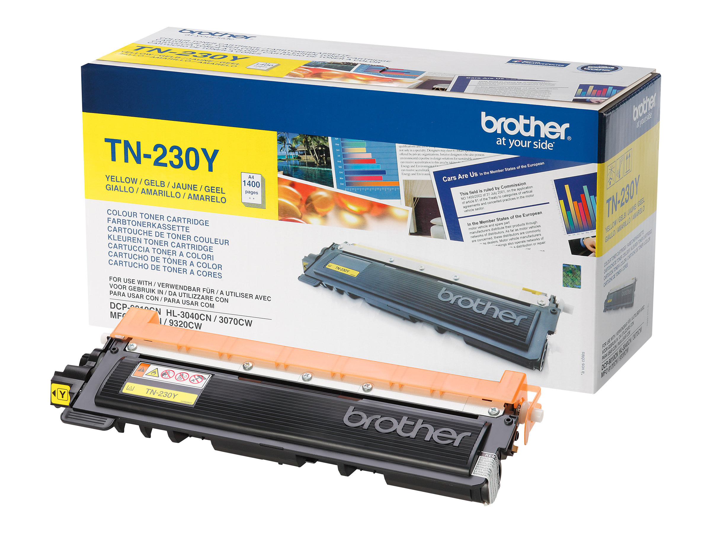 Brother TN230Y - Gelb - original - Tonerpatrone