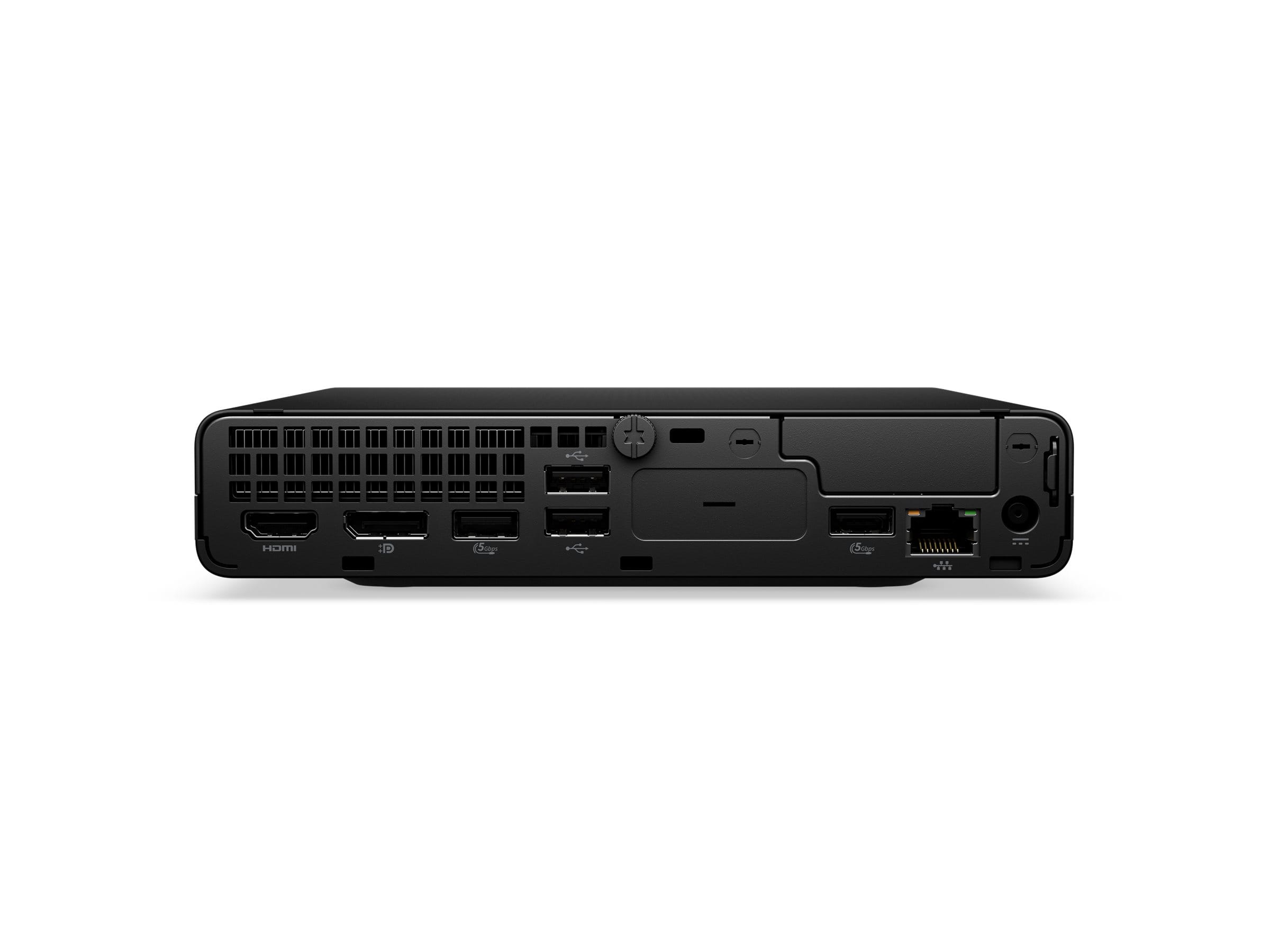 HP ProDesk 2 G2i - Mini - Core 5 315 / 1.5 GHz - RAM 16 GB - SSD 512 GB - NVMe - Intel Graphics - 1GbE, Wi-Fi 6E, Bluetooth 5.3 - WLAN: 802.11a/b/g/n/ac/ax (Wi-Fi 6E)
