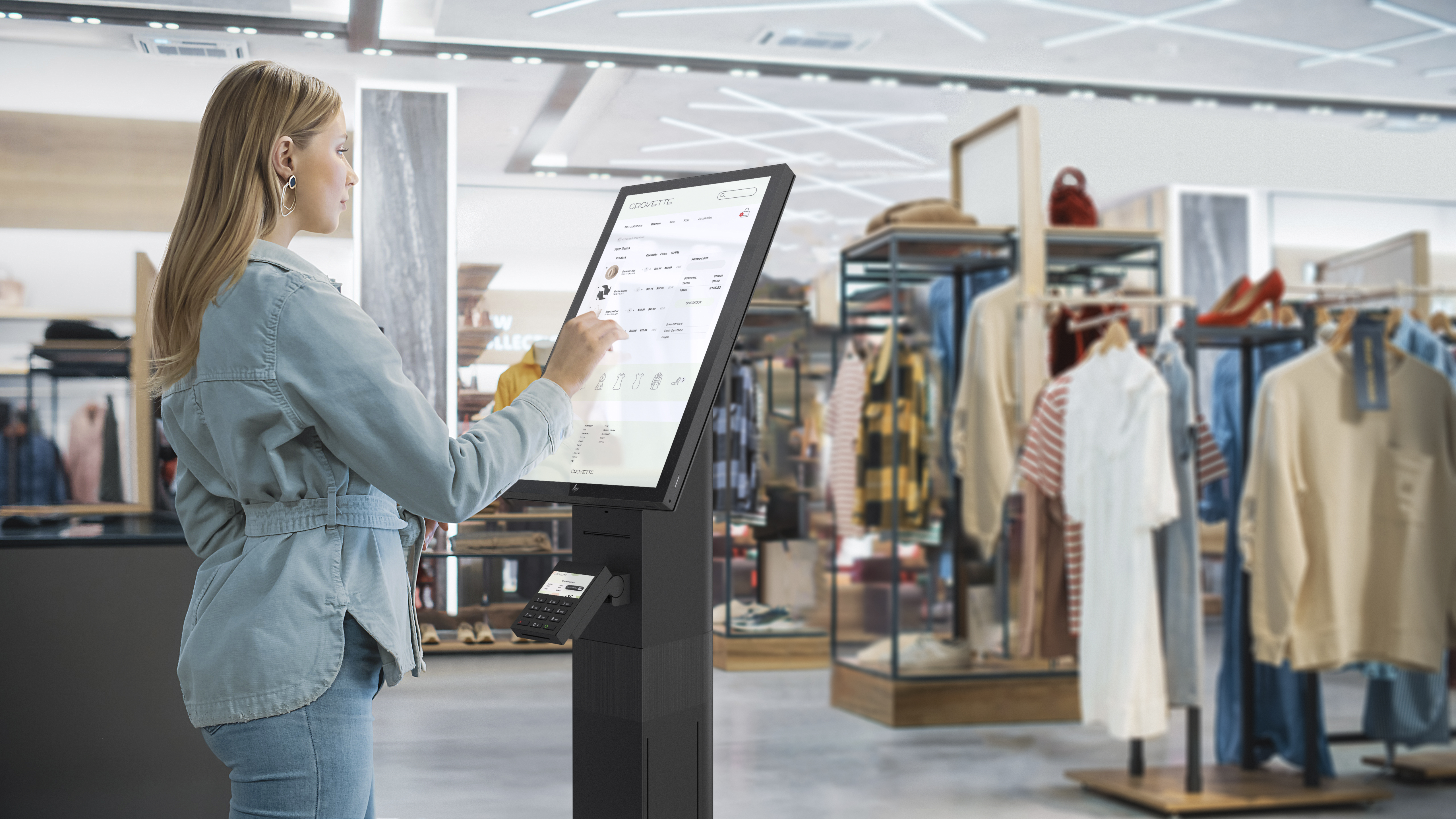 HP Engage Express Pedestal 7 - POS-Terminal-Ständer