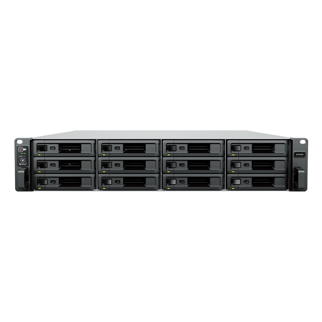 Synology SA3400D - NAS-Server - 12 Schächte