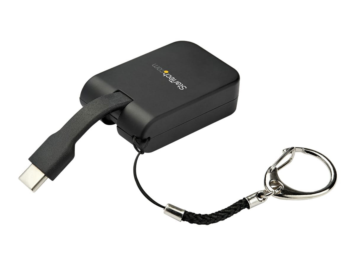 StarTech.com StarTech Kompakter USB-C auf mDP-Adapter - 8K 60Hz/4K USB-C auf mDP-1.4-Videokonverter mit Schlüsselring - USB-C DP Alt Mode (HBR3 HDR DSC)
