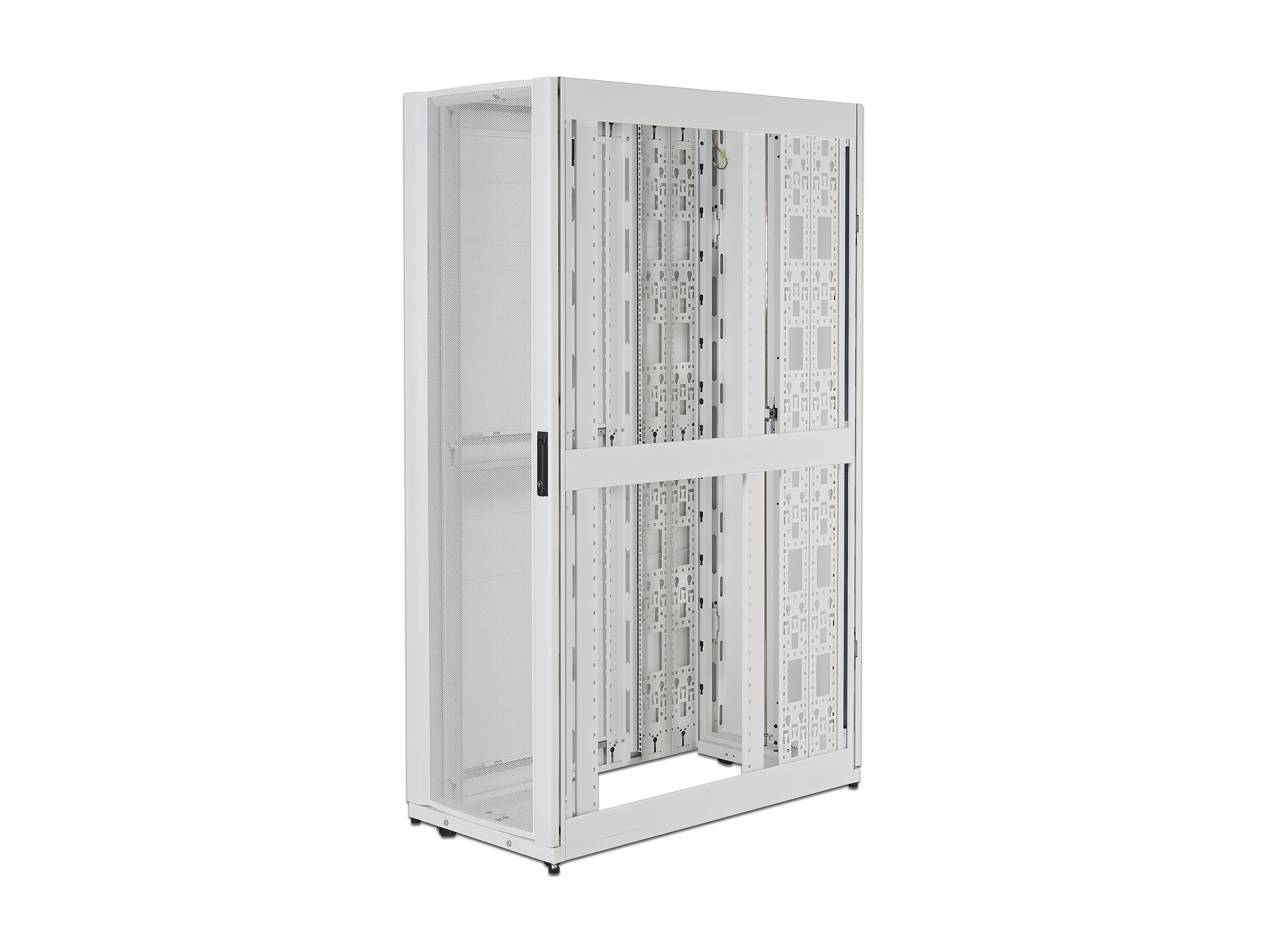 APC NetShelter SX - Schrank Netzwerkschrank - weiß - 48U - 48.3 cm (19")