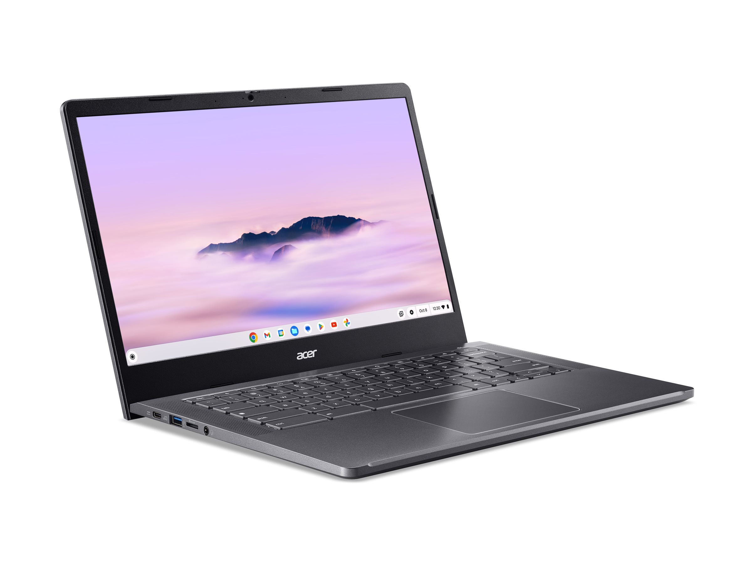 Acer Chromebook Plus 514 CB514-4HT - Intel Core i3 N305 - Chrome OS - UHD Graphics - 8 GB RAM - 256 GB SSD NVMe, 3D Triple-Level Cell (TLC)