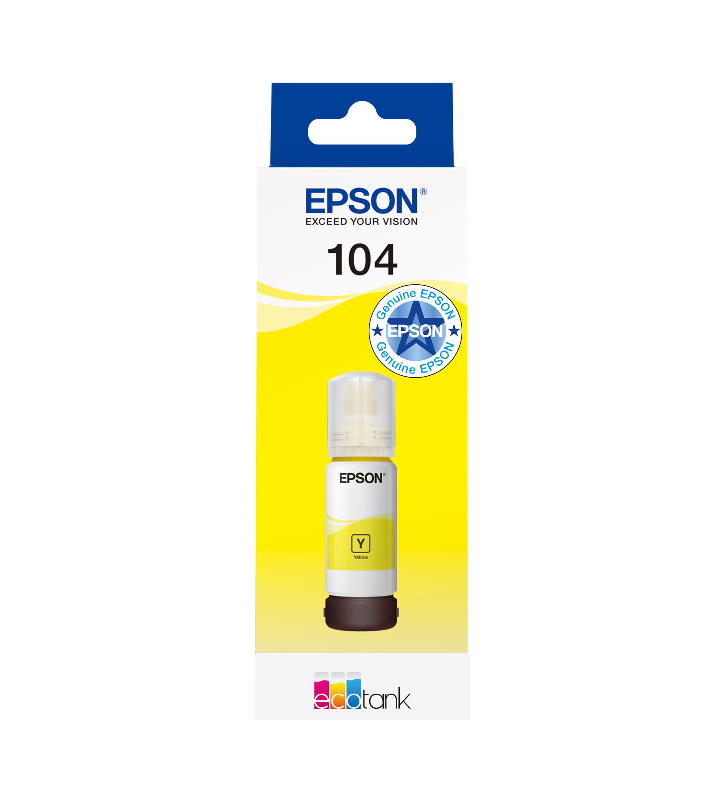 Epson EcoTank 104 - 65 ml - Gelb - original