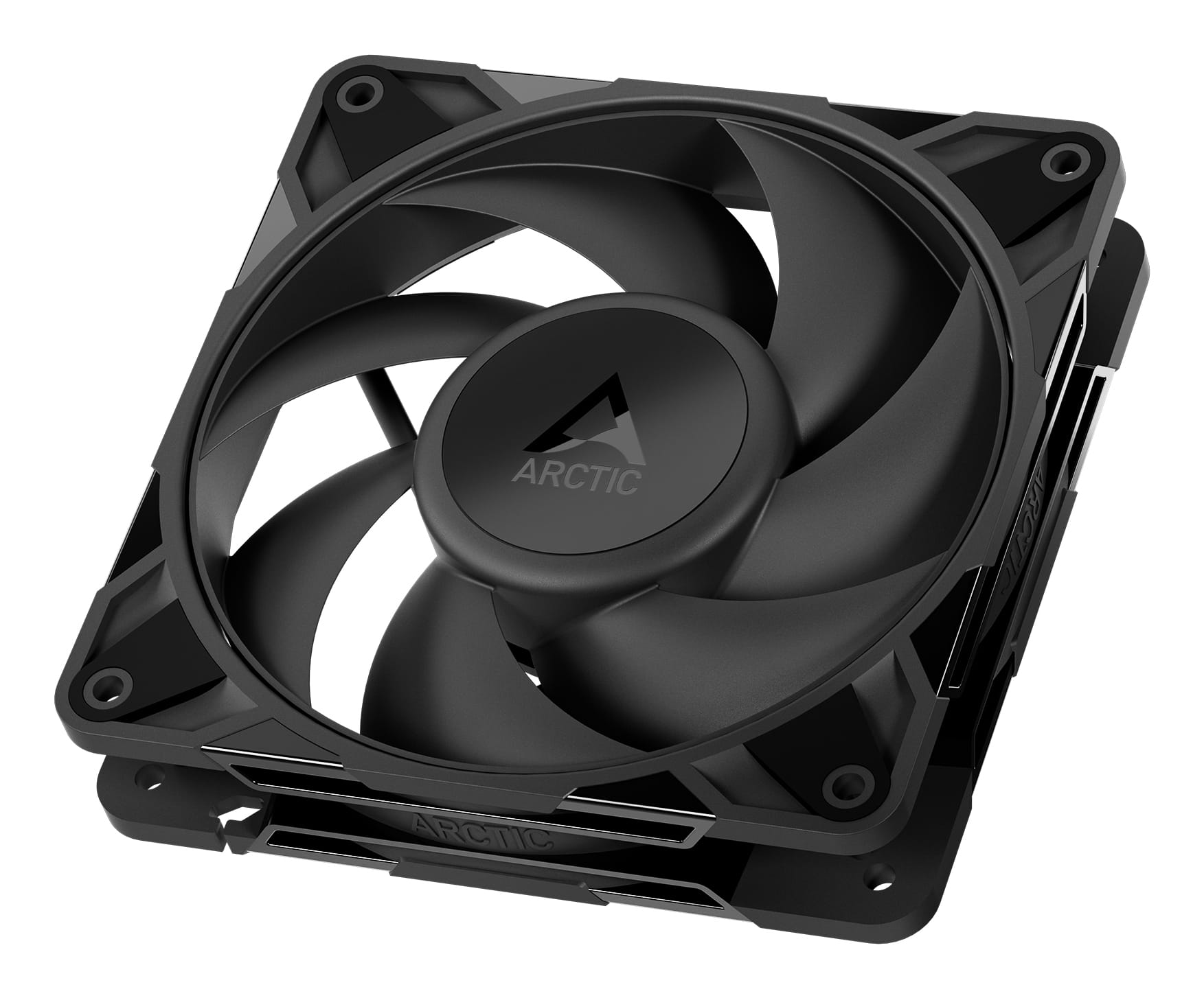 Arctic P12 Pro PST - Gehäuselüfter - mit Kabelsplitter - 120 mm - Schwarz (Packung mit 5)