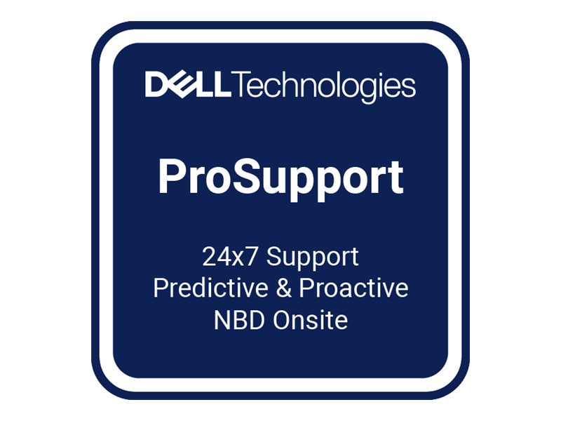 Dell Erweiterung von 1 jahr Basic Onsite auf 3 jahre ProSupport - Serviceerweiterung - Arbeitszeit und Ersatzteile - 3 Jahre - Vor-Ort - 10x5 - Reaktionszeit: am nächsten Arbeitstag - für Chromebook 3120 (2024)