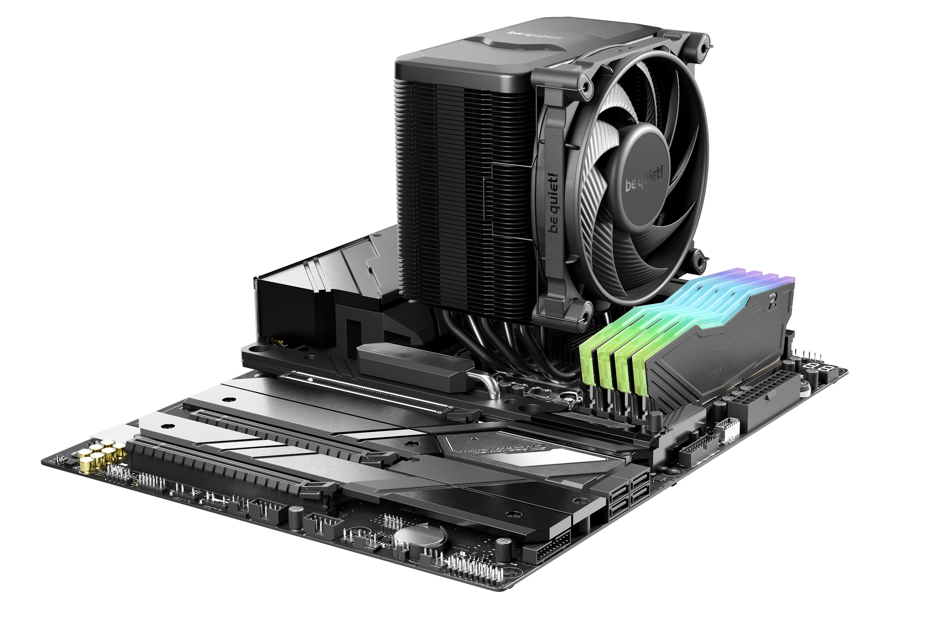 Be Quiet! Dark Rock 5 - Prozessor-Luftkühler - (für: LGA1150, LGA1151, LGA1155, LGA1200, LGA1700, AM4, AM5)