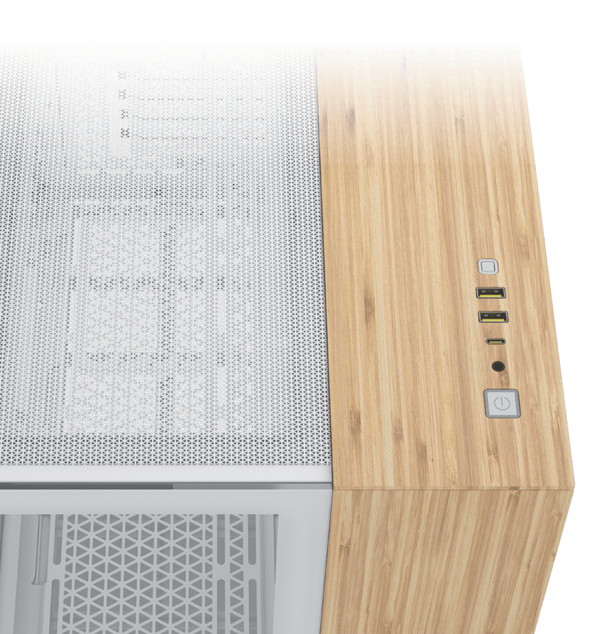 Corsair 2500X - Mid tower - micro ATX - Seitenteil mit Fenster (gehärtetes Glas)
