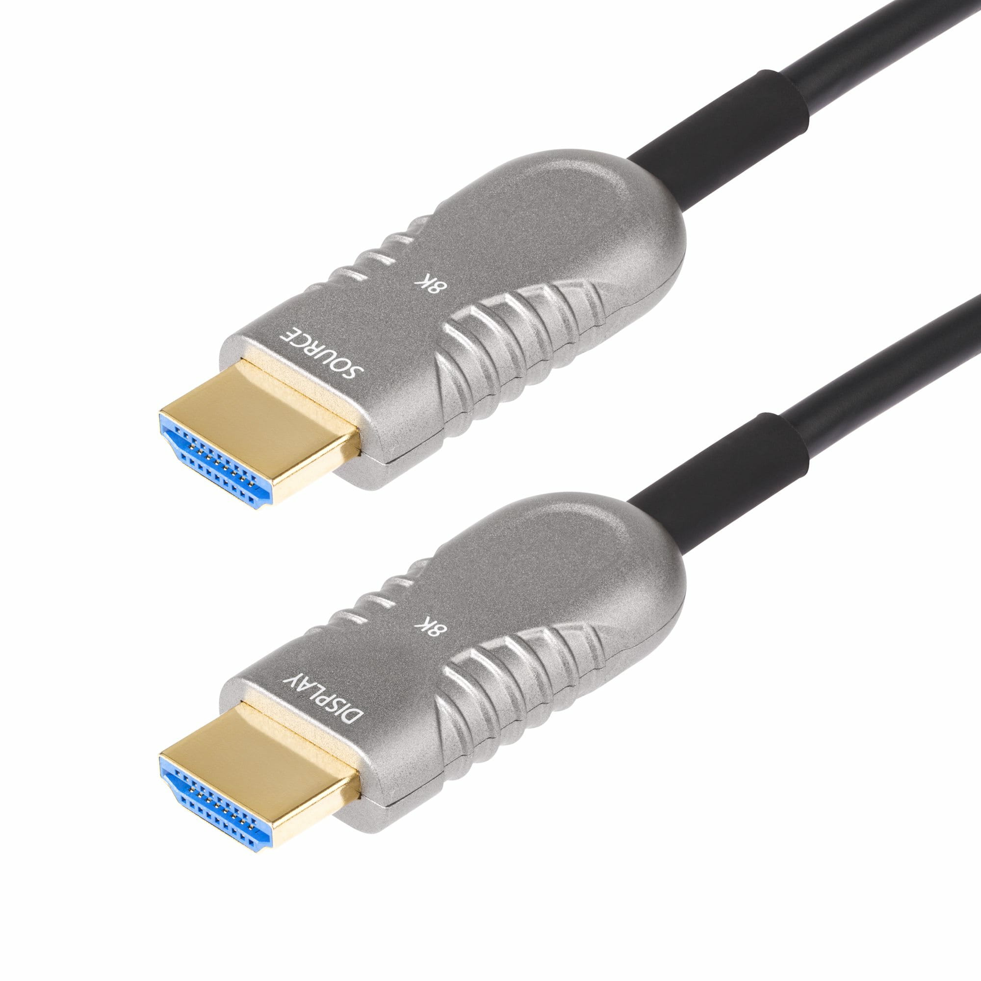 StarTech.com 30,4m Aktives Optisches HDMI Kabel(AOC), CMP, 8K HDMI 2.1 - Ultra High Speed - HDMI-Kabel - HDMI männlich zu HDMI männlich - 30.4 m - Hybrid Kupfer/Kohlefaser - Schwarz - Active Optical Cable (AOC)