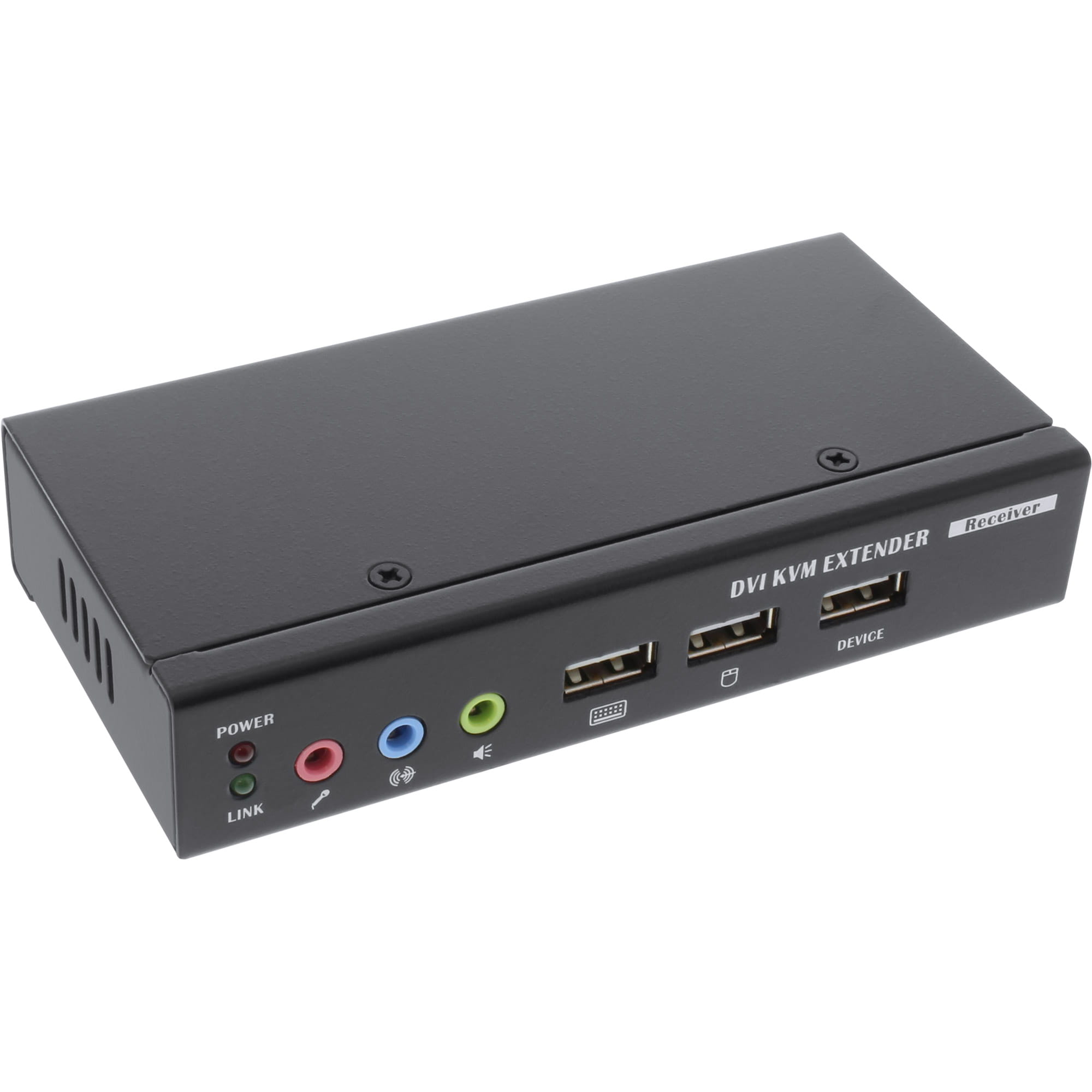 InLine DVI USB KVM Extender - Verlängerung über UTP - mit Audio - bis 50m