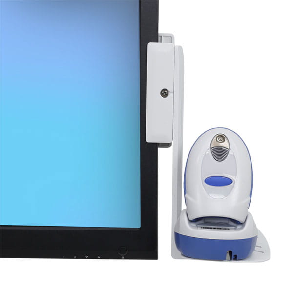 Ergotron Befestigungskit (Befestigungswinkel, Befestigungsteile, VESA-Halterung, P/L Sperr-Hardware, Neigbare Ablage)