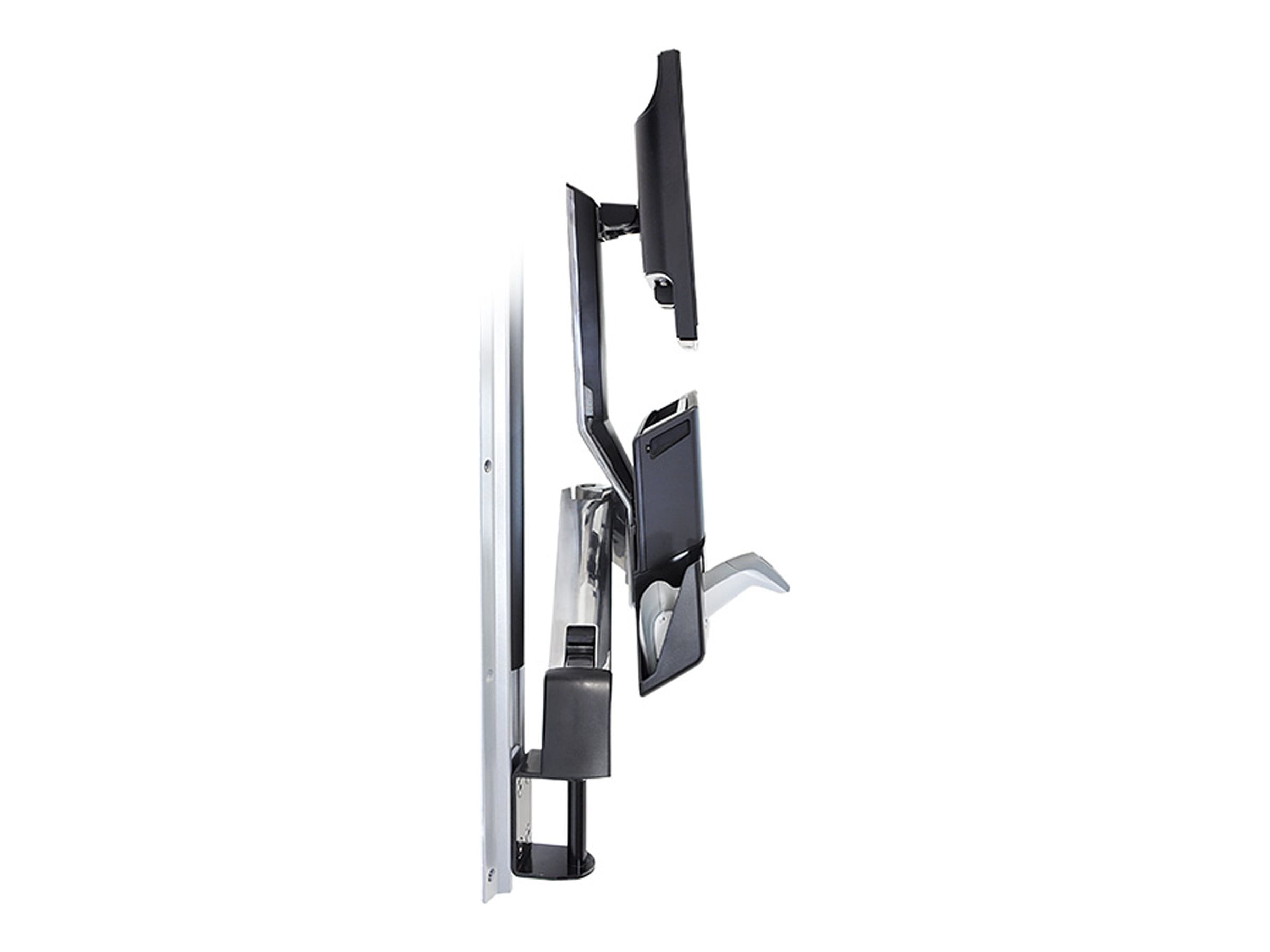 Ergotron Sit-Stand Combo Ablageflächen-System - Befestigungskit (Griff, CPU-Halter, 2 Schienenabdeckungen, 2 Kabelkanäle, Handgelenkkissen, Display-Halterung, Tastatur-Tablett, CPU Wandhalterung, Mausablage zum Herausziehen, VESA-Halterung, Wandschiene Ergotron Sit-Stand Combo Ablageflächen-System - Befestigungskit (Griff, CPU-Halter, 2 Schienenabdeckungen, 2 Kabelkanäle, Handgelenkkissen, Display-Halterung, Tastatur-Tablett, CPU Wandhalterung, Mausablage zum Herausziehen, VESA-Halterung, Wandschiene
