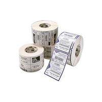 Zebra Z-Select 2000D - Matt - permanenter Gummiklebstoff - beschichtet - perforiert - weiß, Fühlmarke schwarz - 76.2 x 76.2 mm 3060 Etikett(en) (18 Rolle(n)