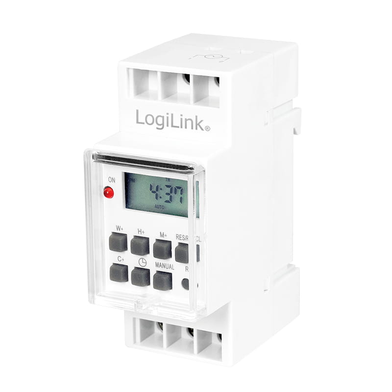 LogiLink Automatischer Netzschalter (DIN-Schienenmontage