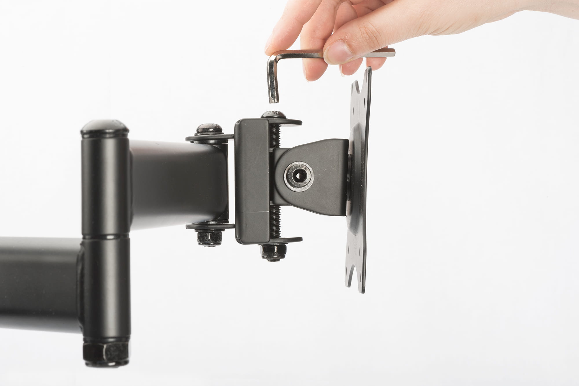 DIGITUS Dual Monitorhalter mit Klemmbefestigung